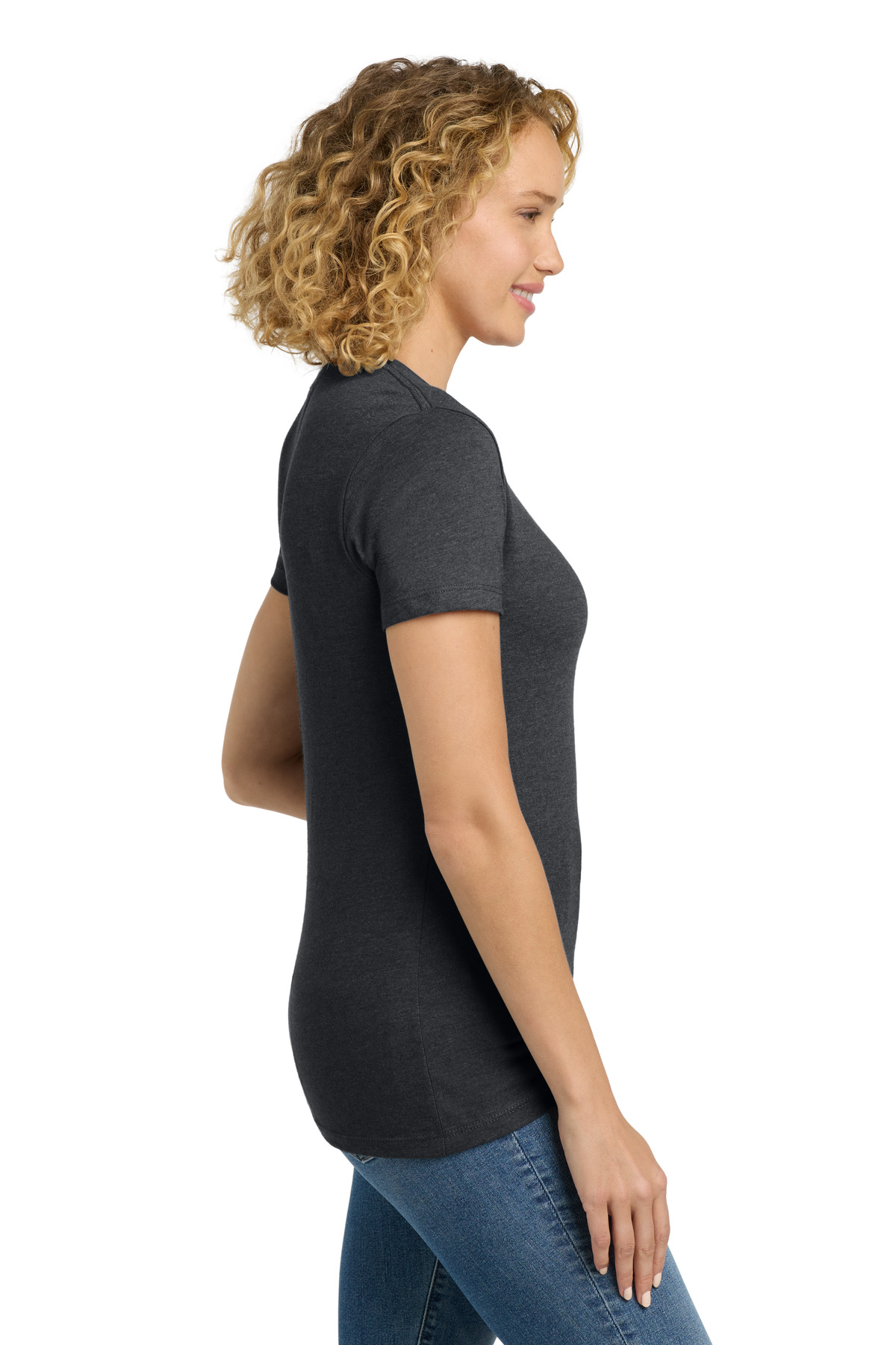 Next Level Apparel Women's CVC Tee. NL6610 173