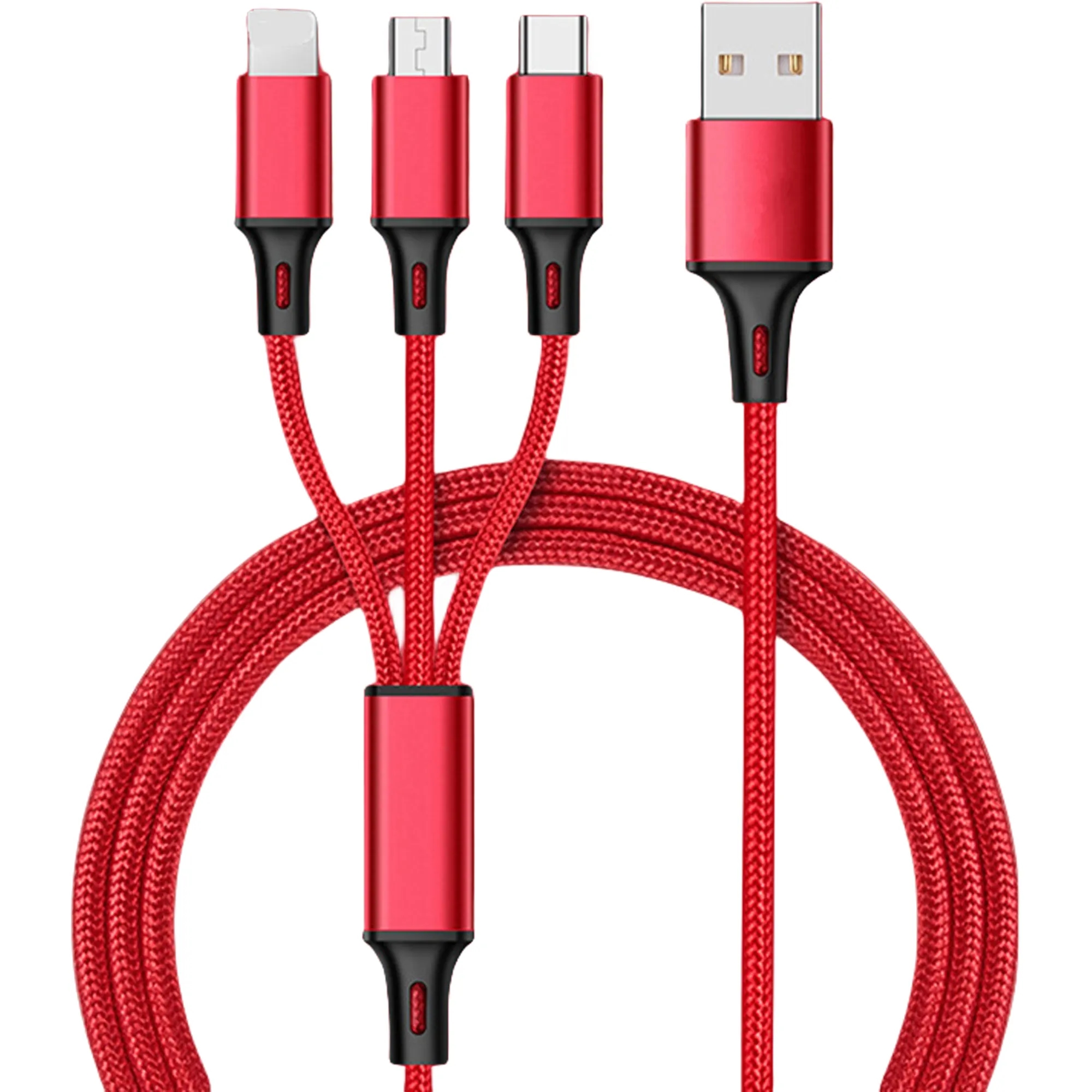 3 In 1 Charging Cable MOQ 100PCS 13