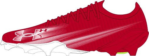 UA Blur Pro Men's Football Cleats 6