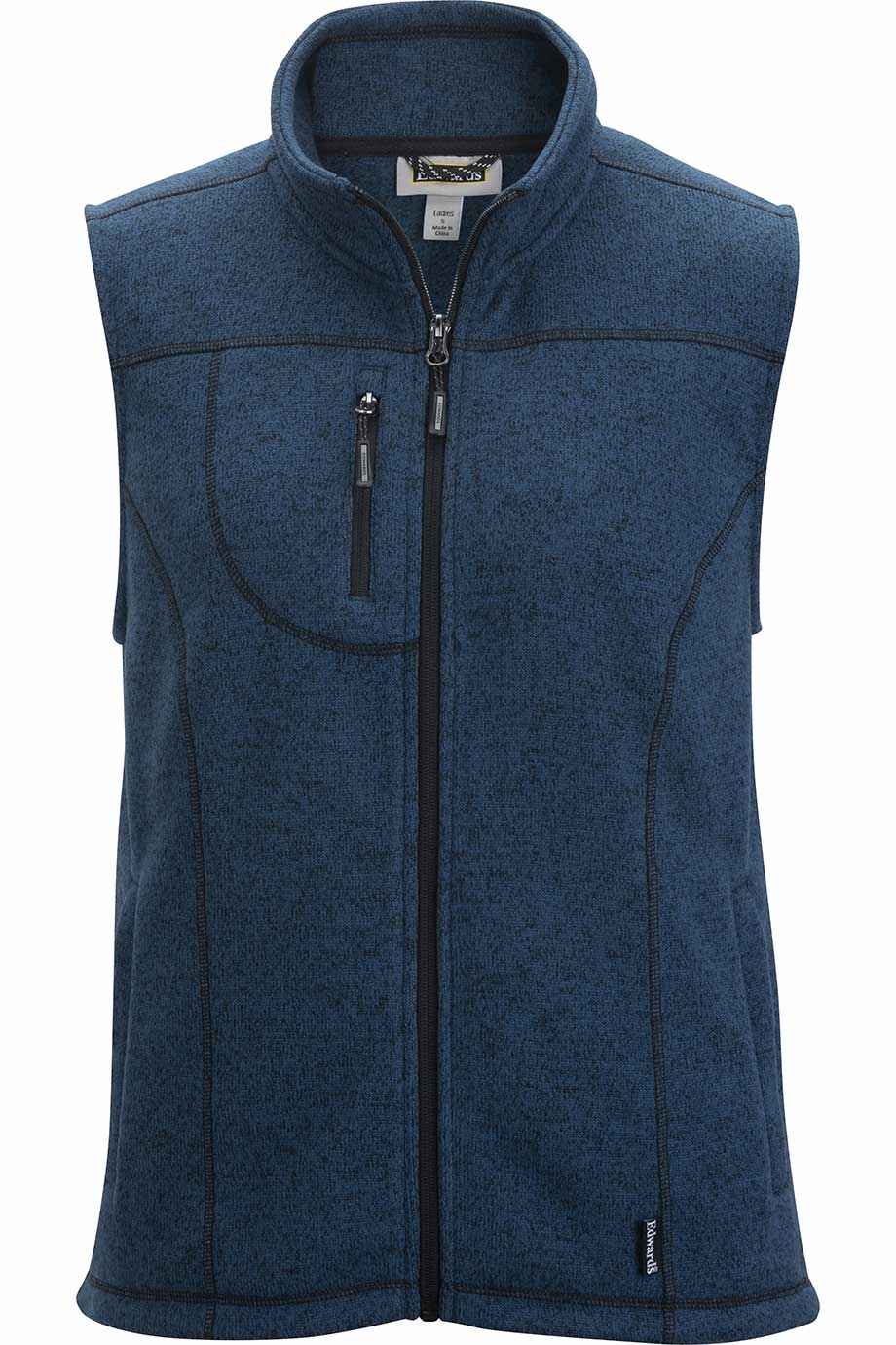 Womens Sweater Knit Fleece Vest 2