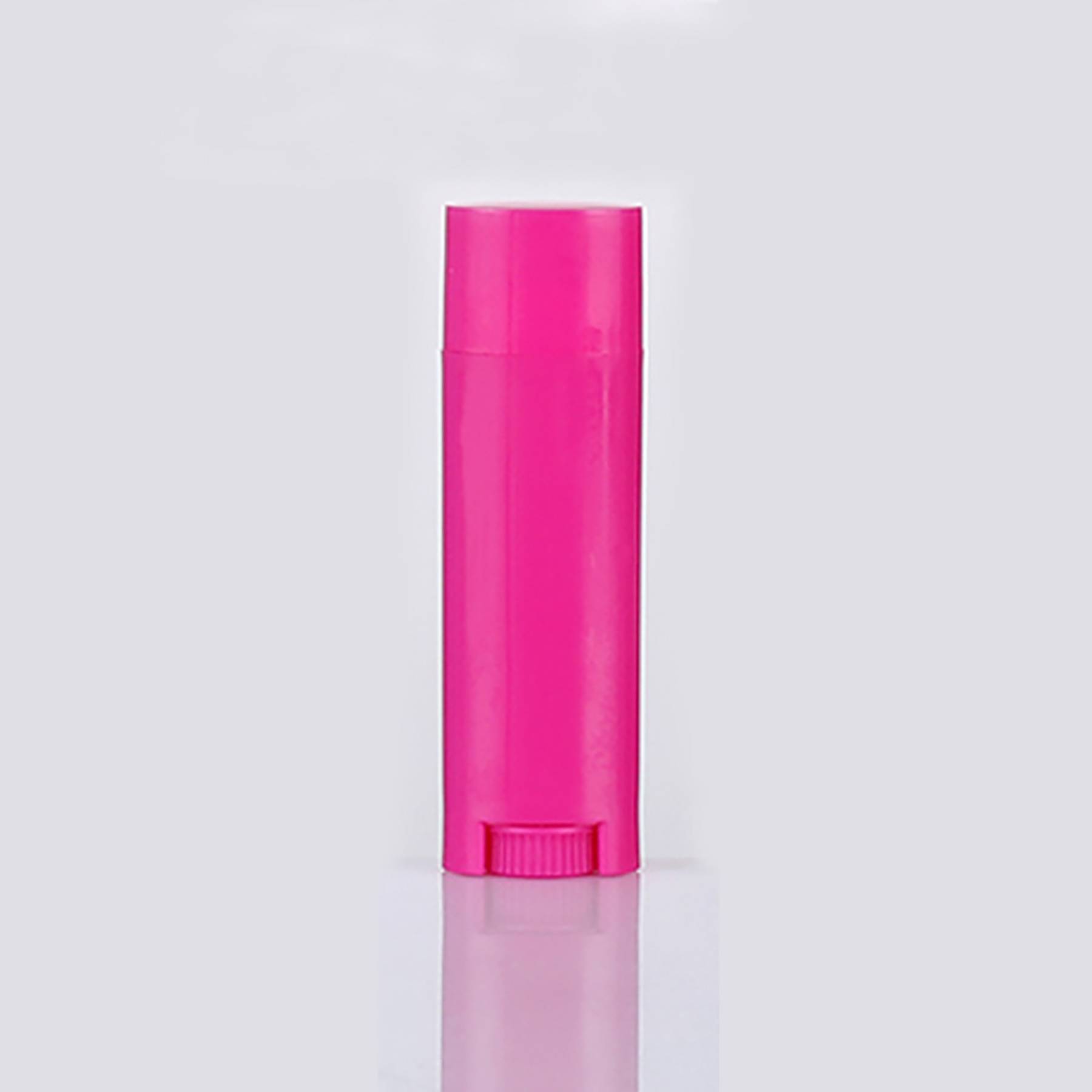 Oval Lip Balm Tubes Empty Plastic Lipstick Container 4