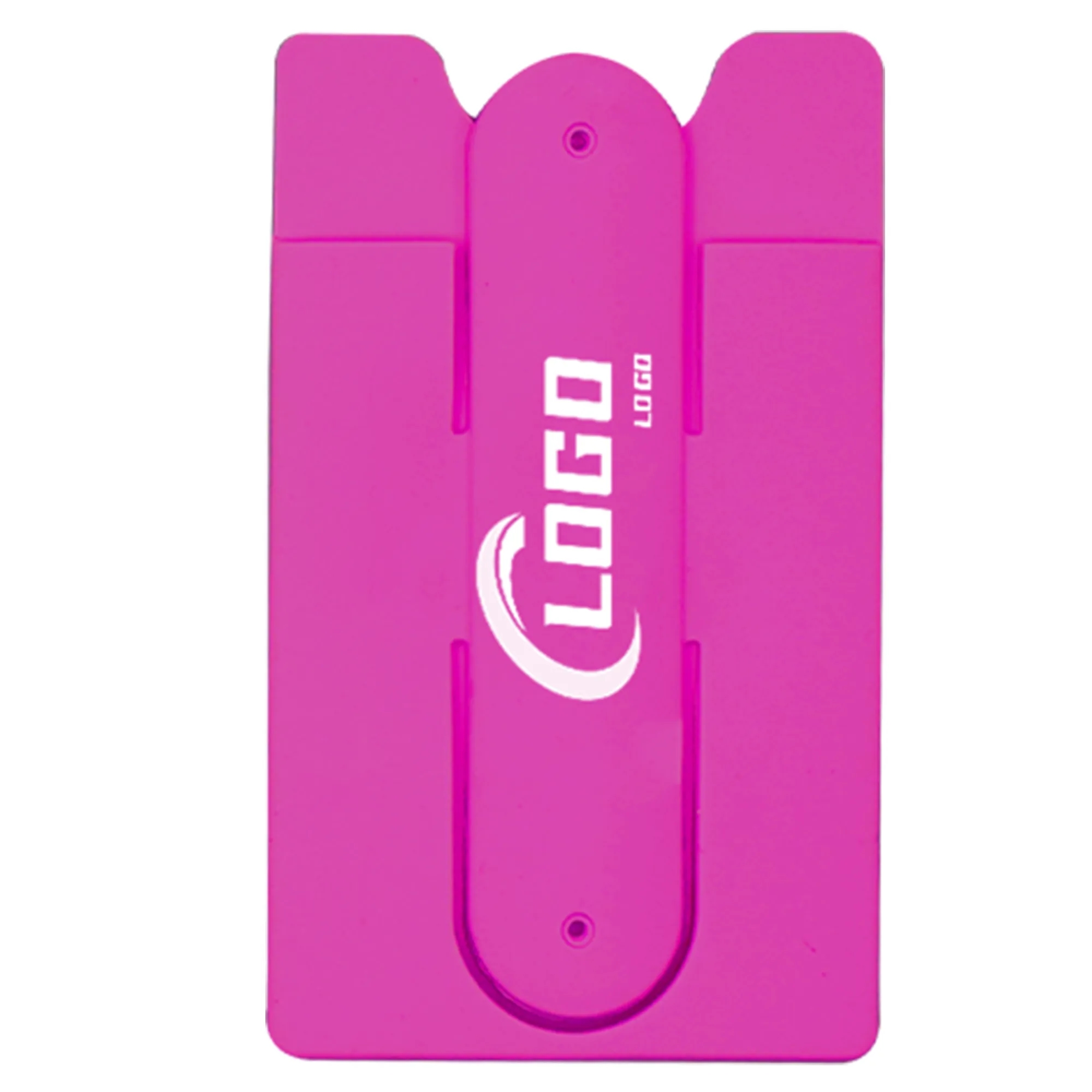 Silicone Phone Stand Holder With Card Pocket 6