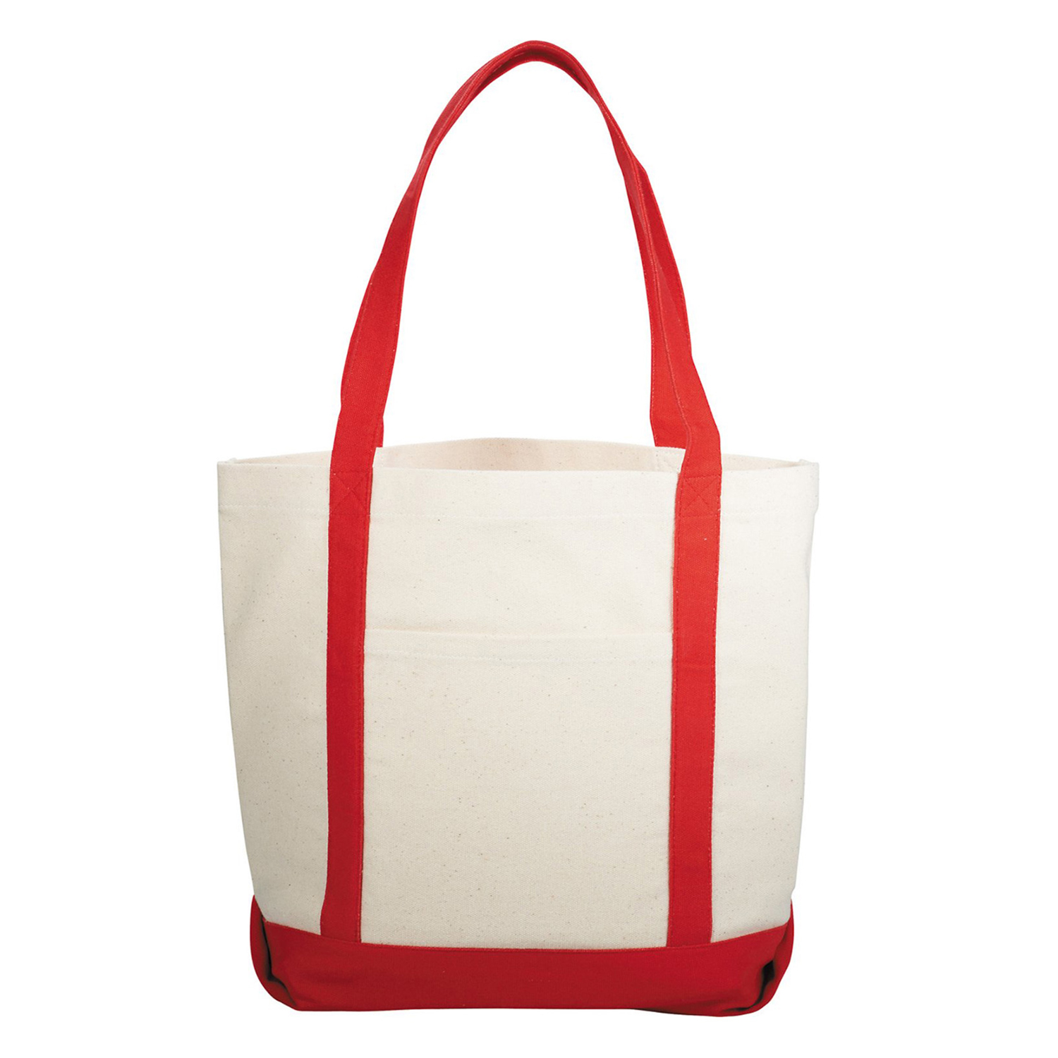 Lightweight Cotton Canvas Boat Bag, custom tote bag with logo imprint 2