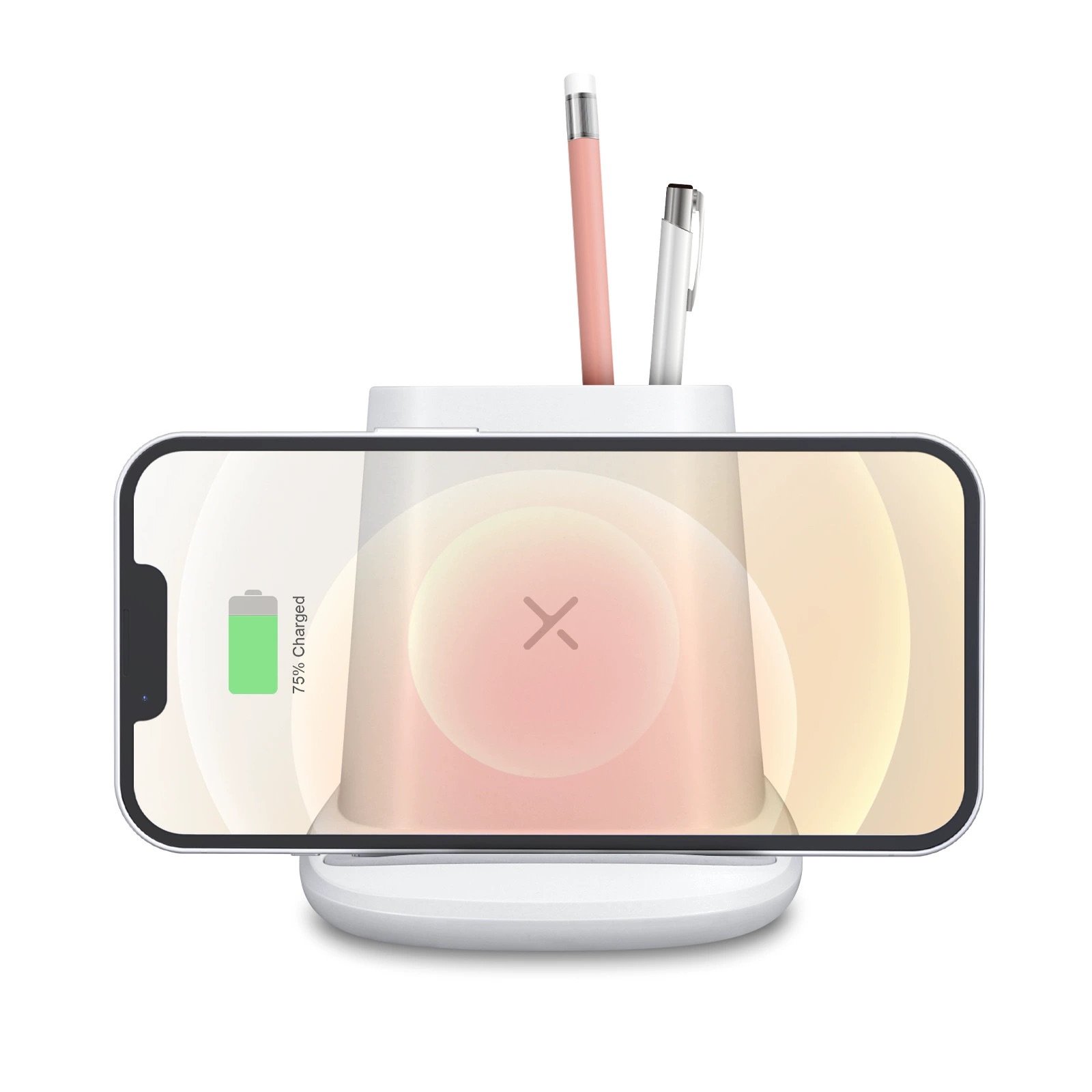 Wireless Charging Pen Holder w/ Dual Outputs 4