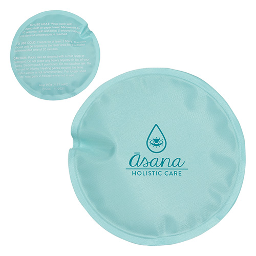 Round Nylon-Covered Hot/Cold Pack 28