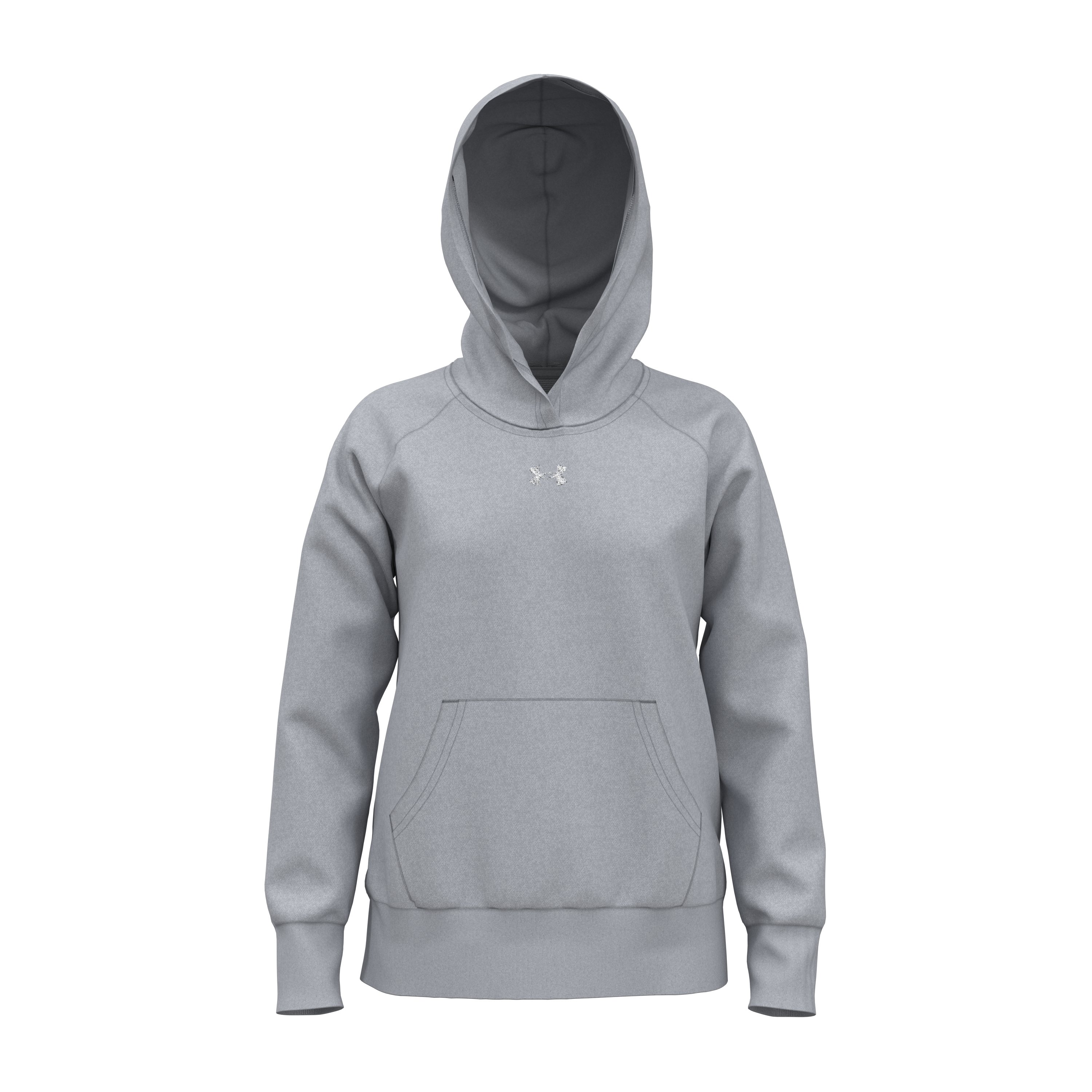 Girls' UA Rival Fleece Hoodie  2
