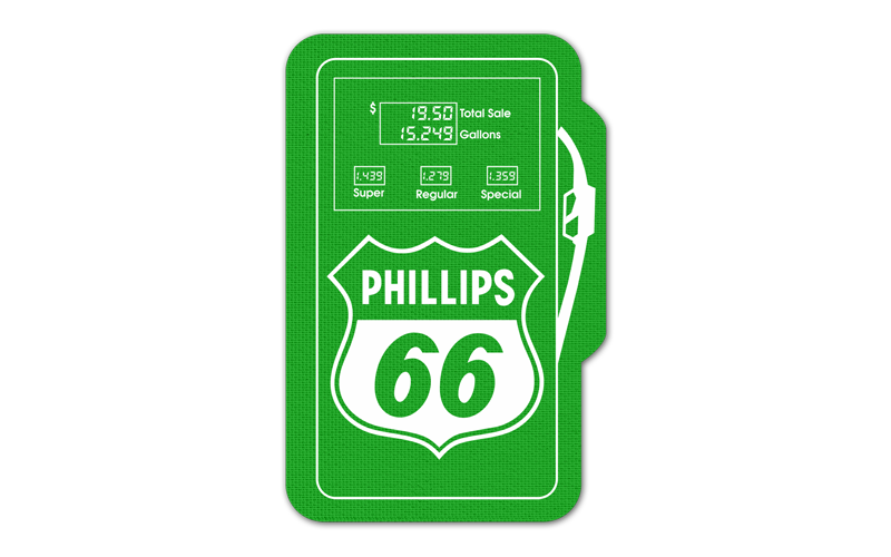 Gas Pump Vinyl Jar Opener 55