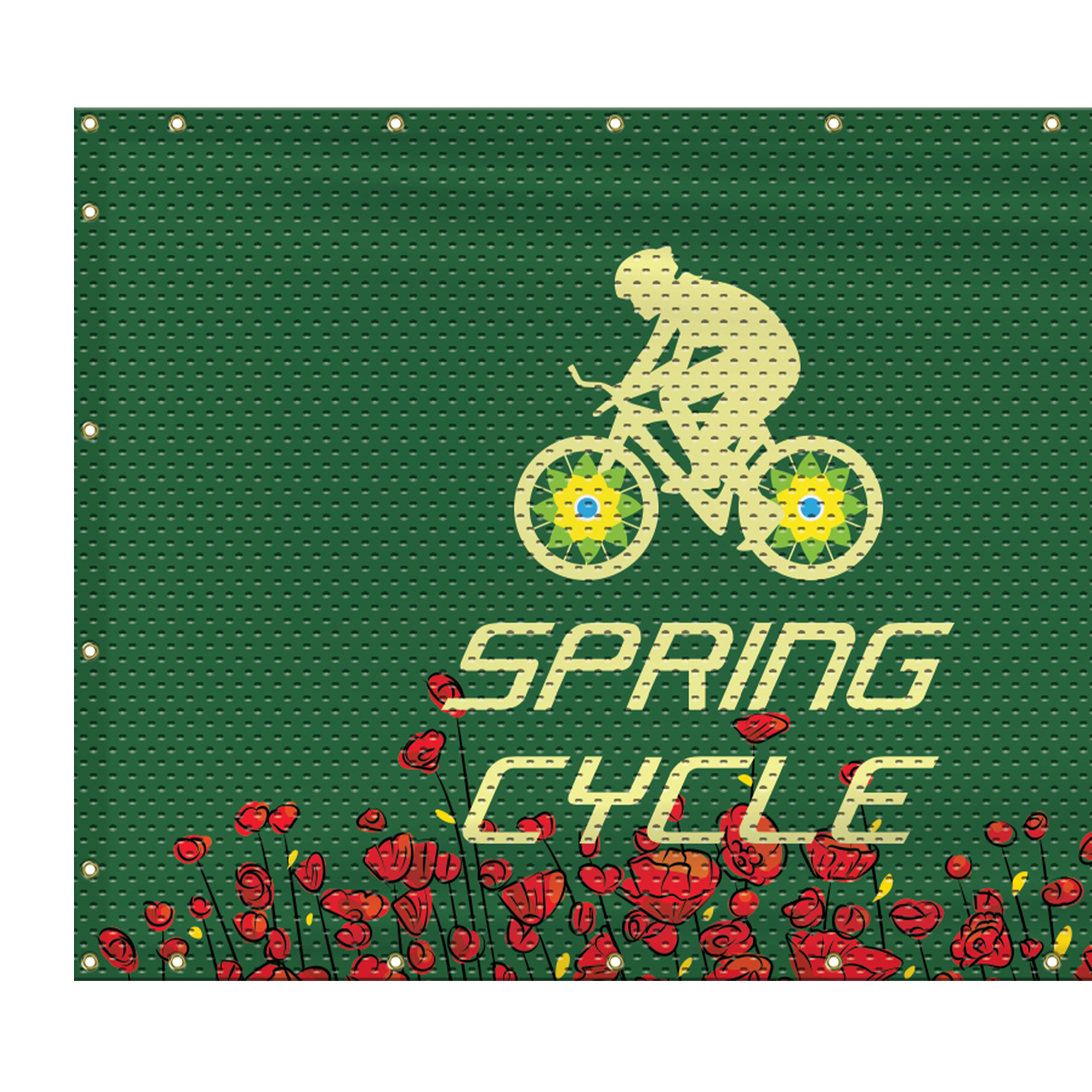 4' x 48' Polyester Mesh Banner 8
