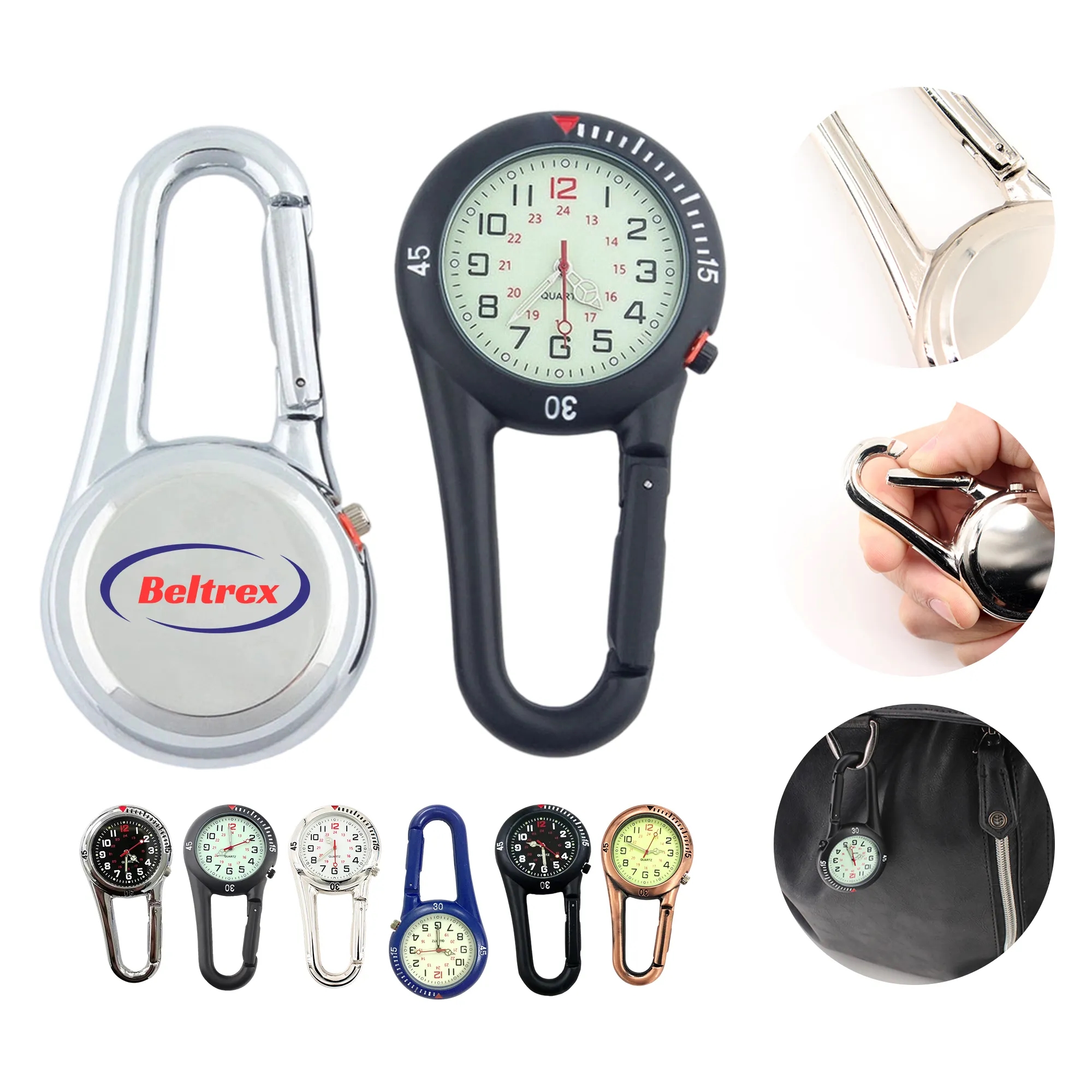 Multi-Functional Climbing Carabiner Watch 3