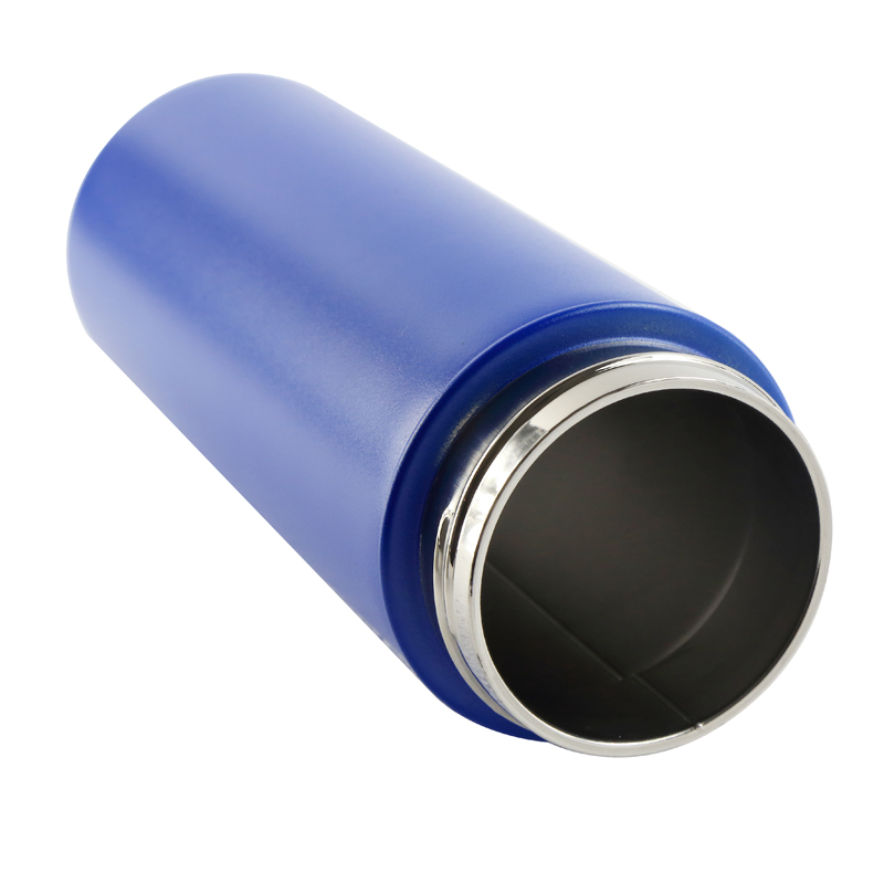 18 Oz. Newport Double Wall Stainless Steel Vacuum Insulated Canteen (Blue) 2