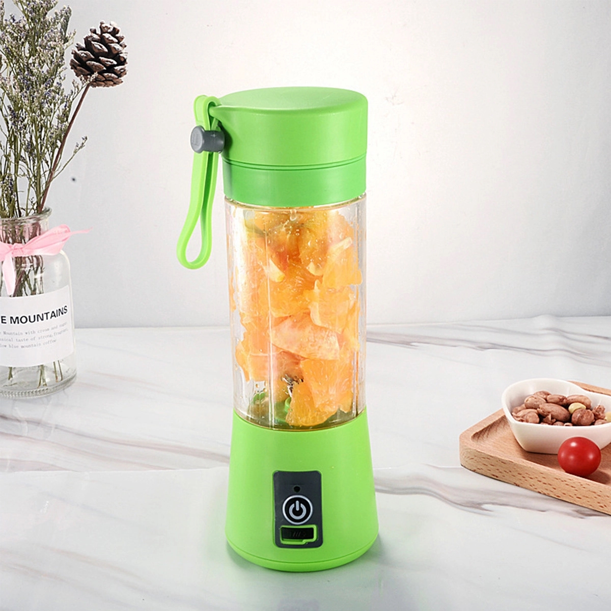 Custom Portable Rechargeable USB Juice Personal Size Blender 9