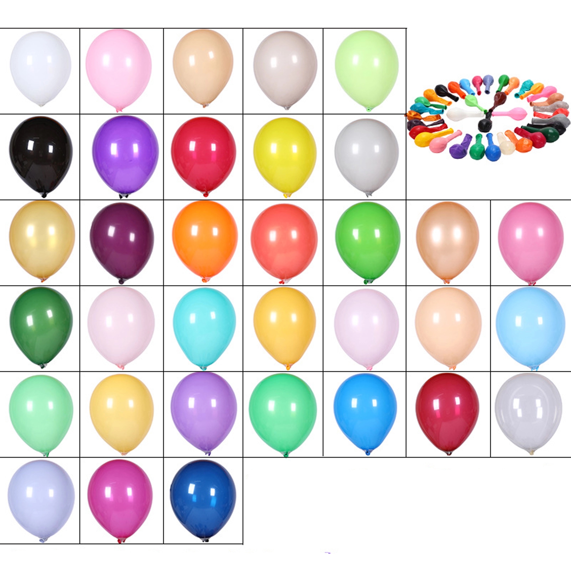 10" Custom Advertising Balloons 3