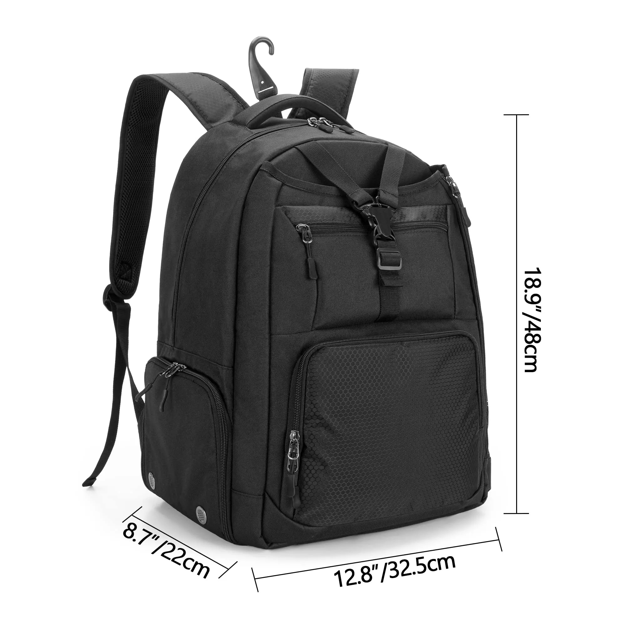 Tennis Backpack with Separate Shoe Space 2