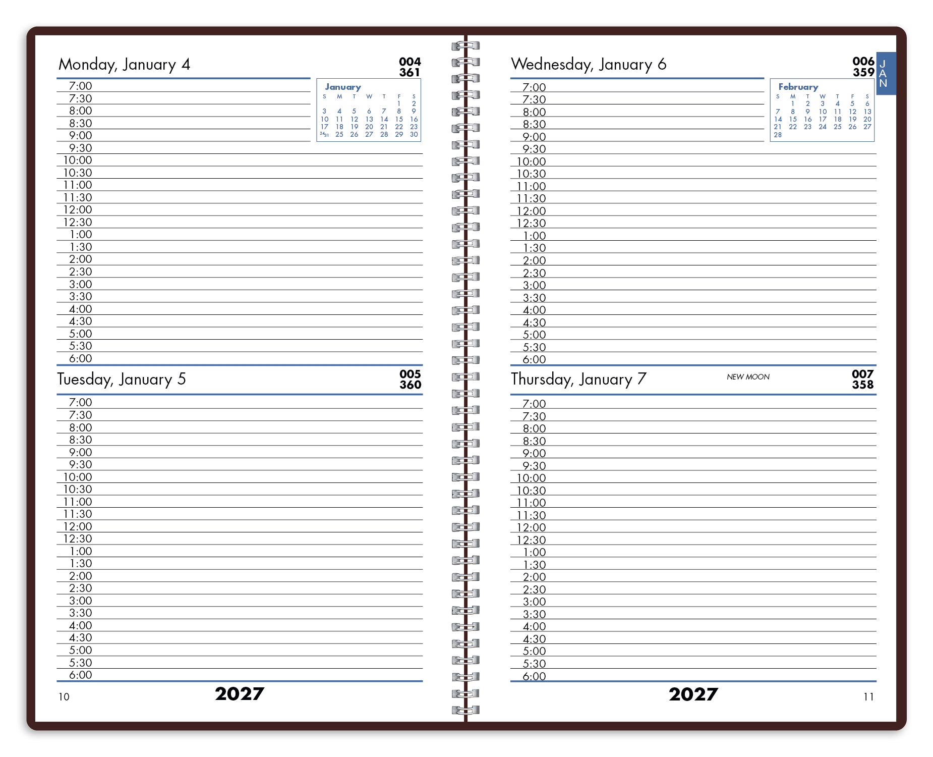 Triumph® Calendars Classic Time Manager 95
