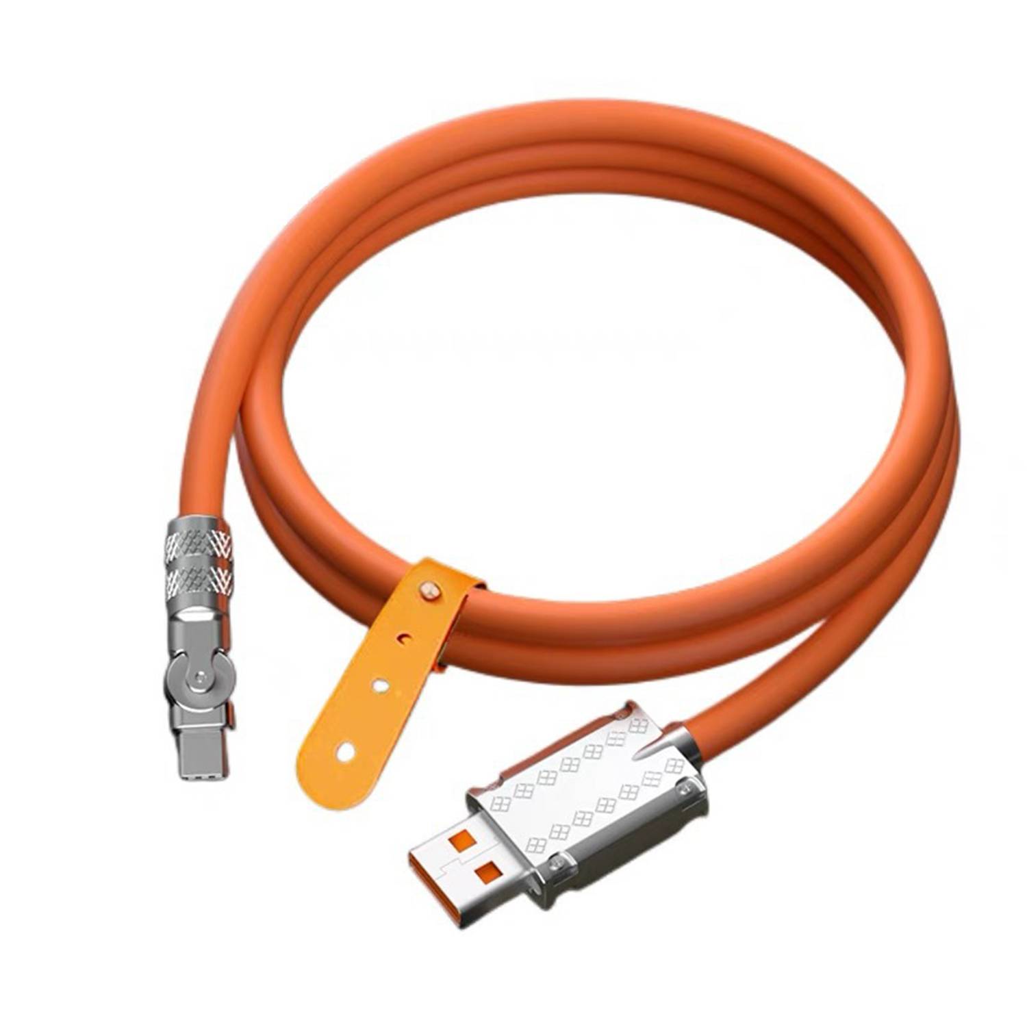 120W Silicone 3-in-1 Charging Cable – USB-C Fast Charge 3