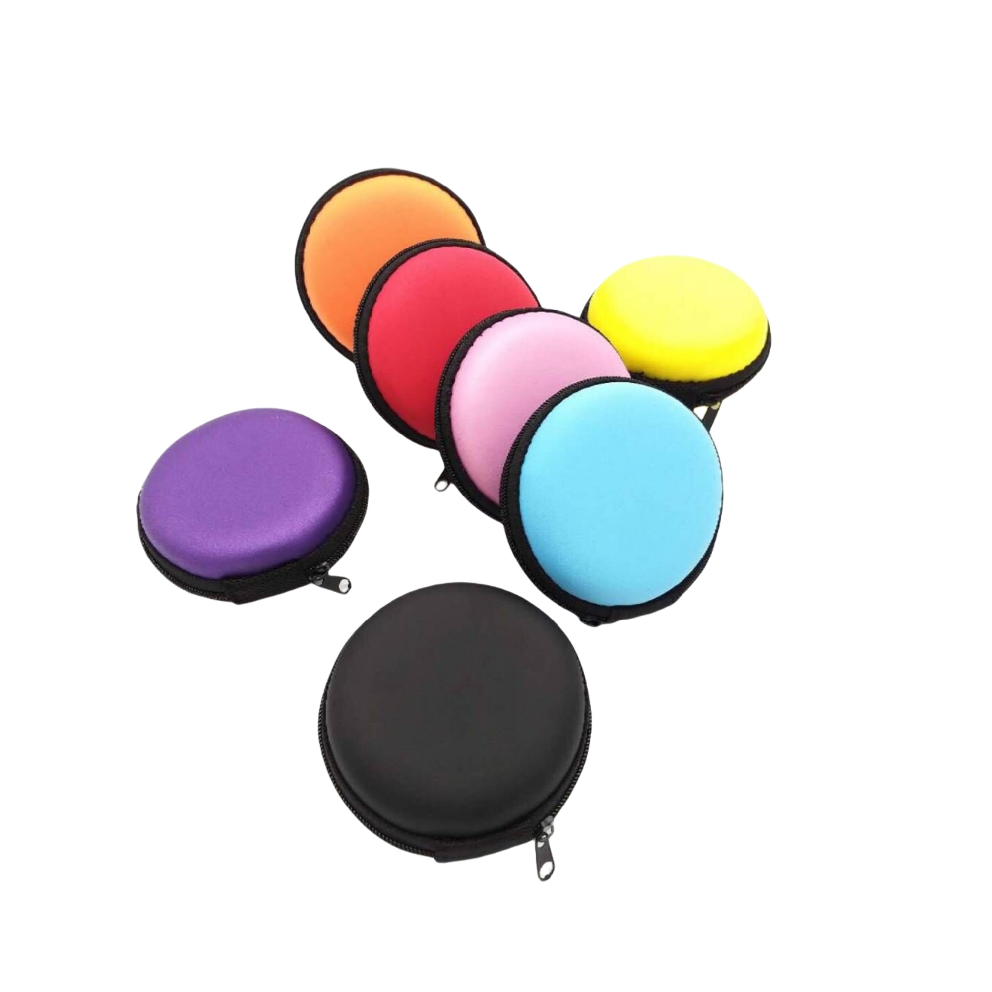 Round Earphone Round Storage Case 3