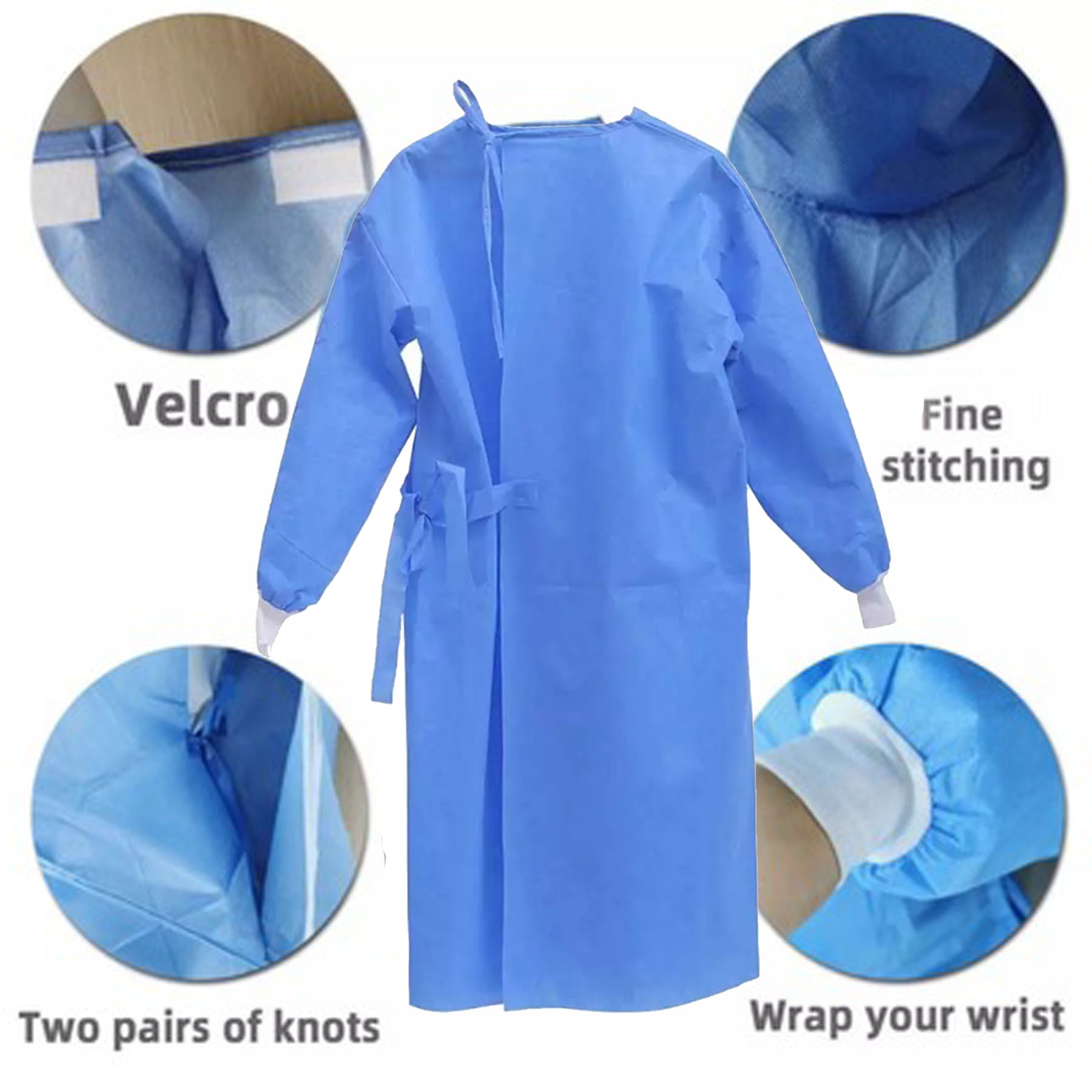 Protective Gown- 45gsm SMS 1
