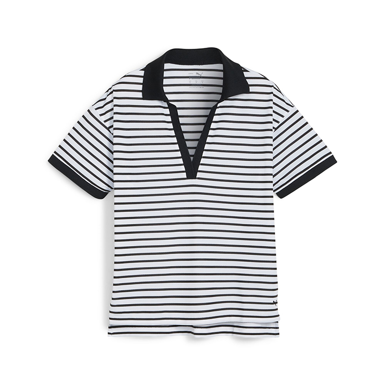 Puma Ladies Everyday Stripe Pique Top 4