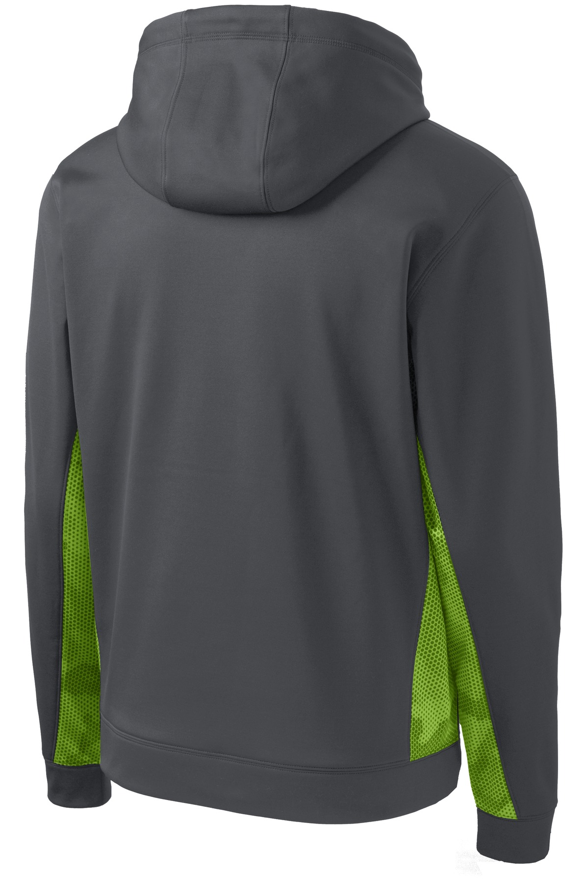 Sport-Tek Youth Sport-Wick CamoHex Fleece Colorblock Hooded Pullover. YST239 29