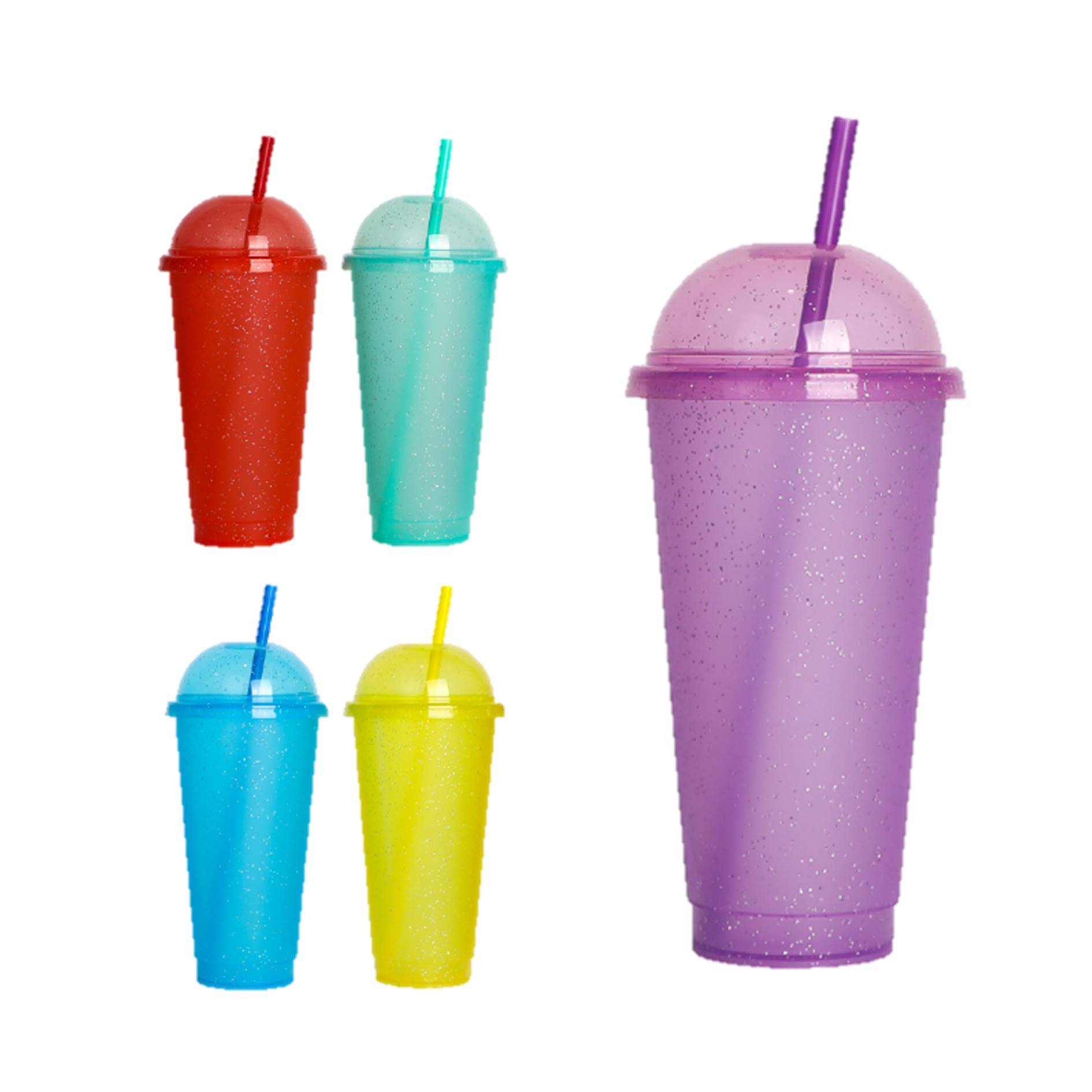 27 Oz. Color Changing Straw Cup w/Dome Lid 3