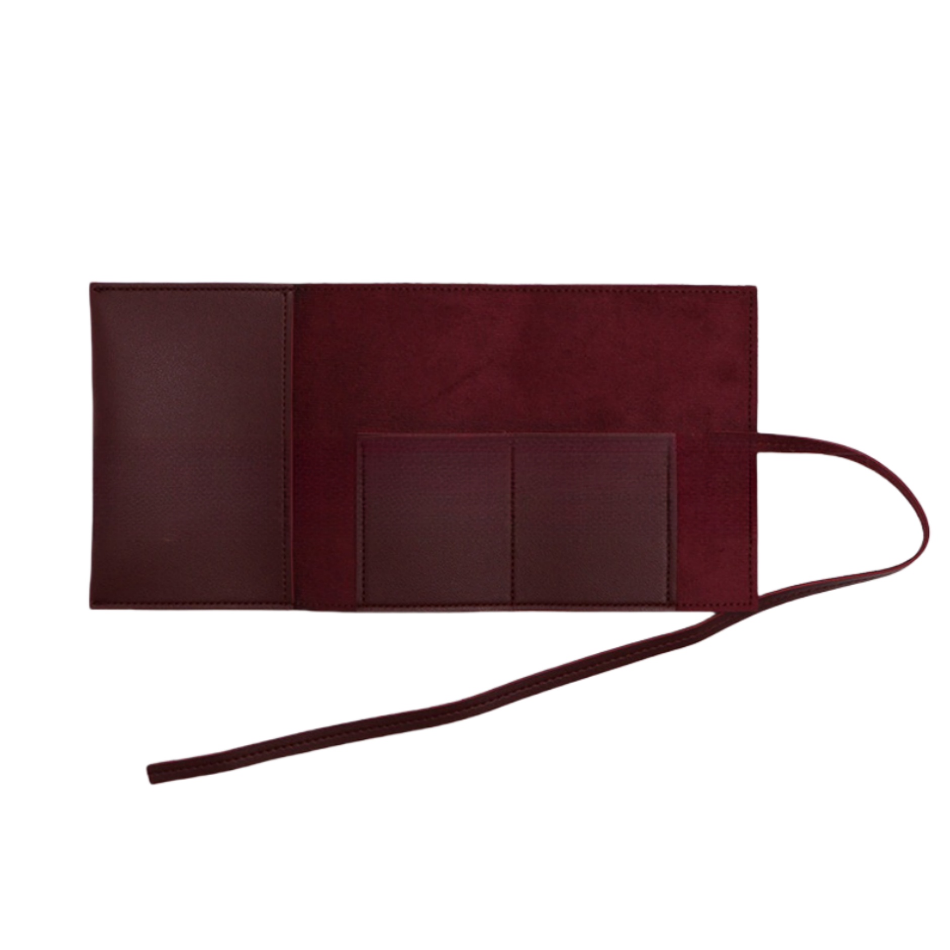 PU Leather Organizer Cable Roll Bag 6