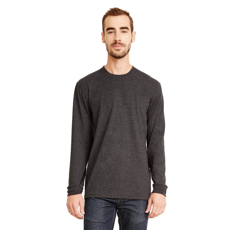 Next Level Unisex Sueded Long-Sleeve Crew 19