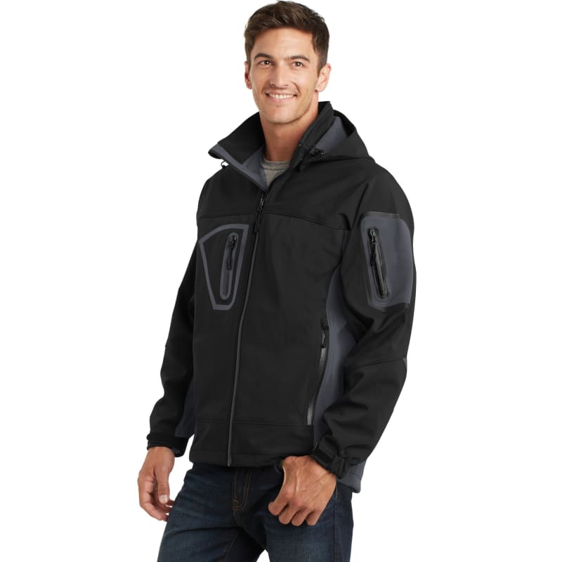 Port Authority Tall Waterproof Soft Shell Jacket. 5