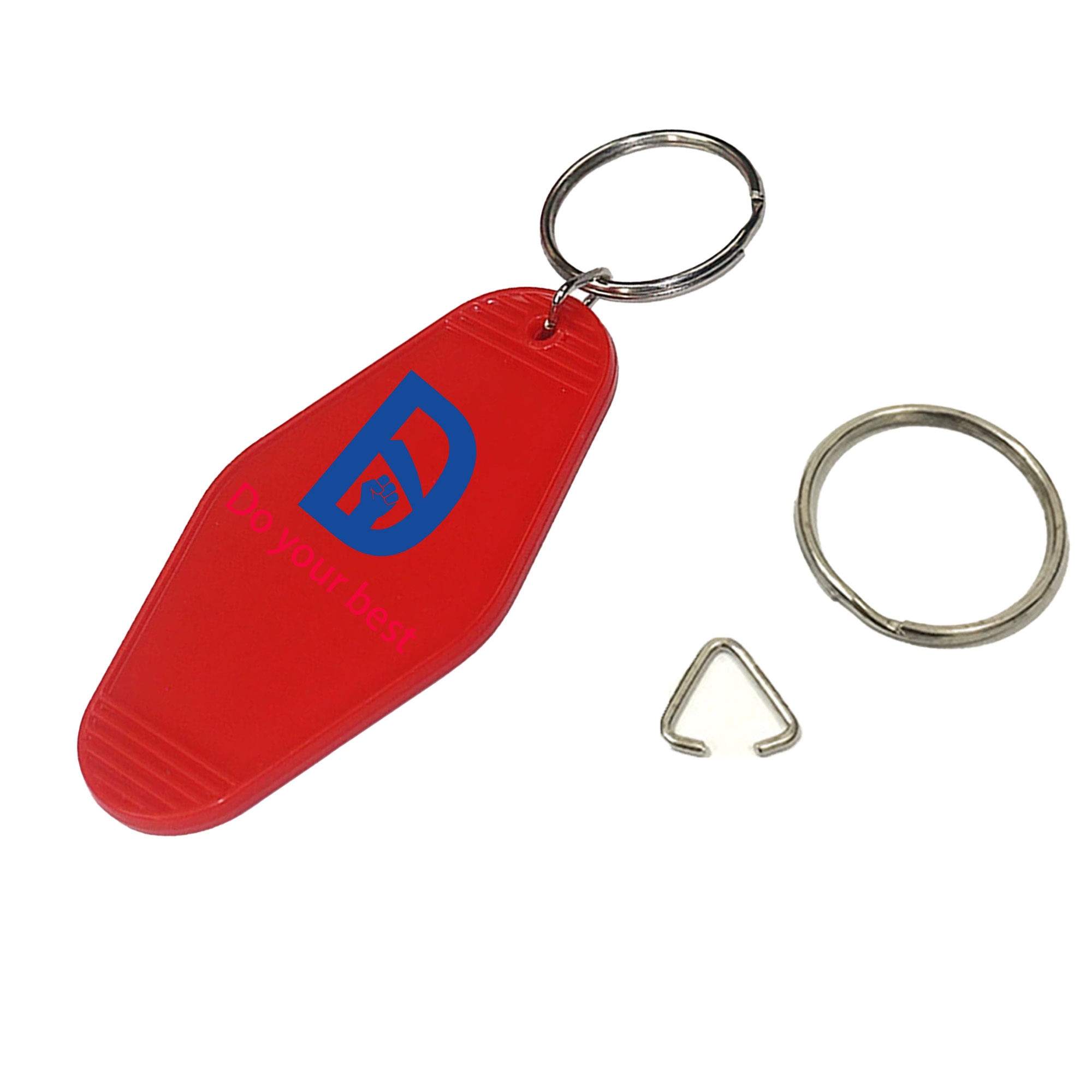MOQ 20 Plastic Key Tag for Hotal 5