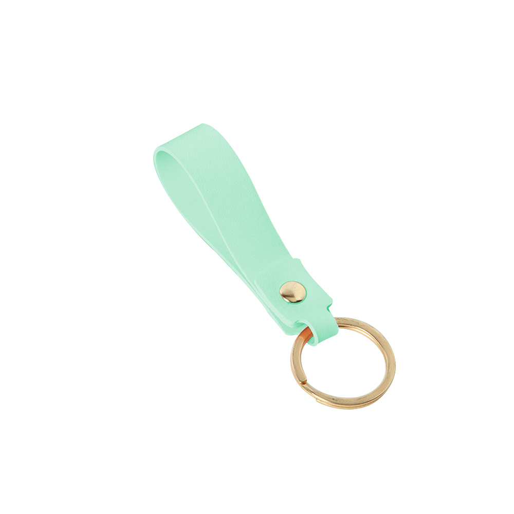 #M PU leather key chain 2