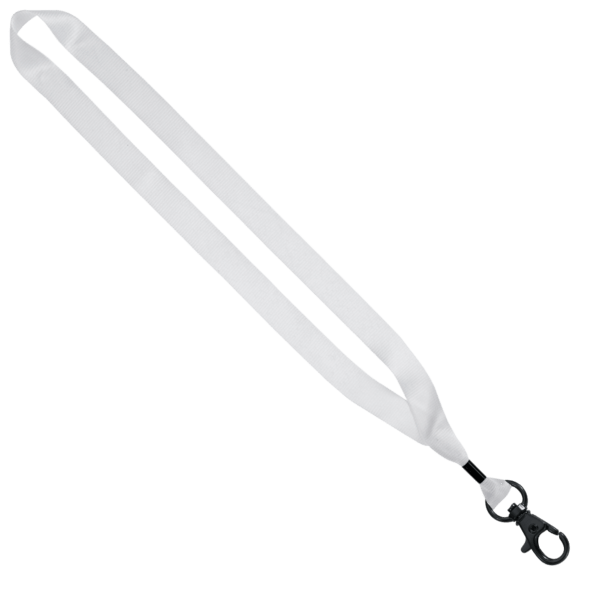 3/4" rPET Dye-Sublimated Lanyard w/ Metal Crimp & Metal Split-Ring 15