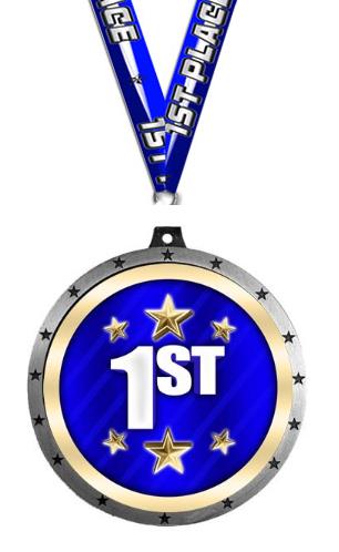 Star Bezel Medallion Holder W/ (EVENT) Stock Satin 2