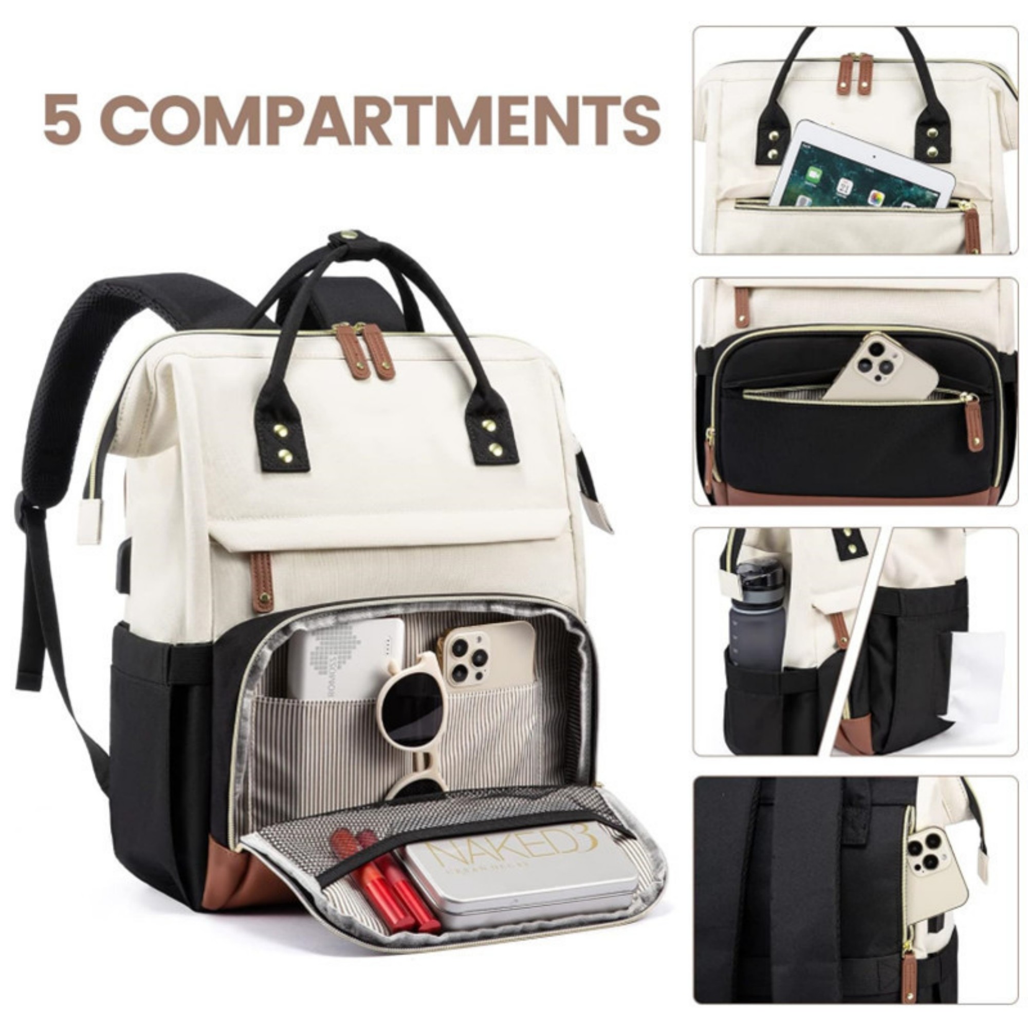 Waterproof Casual Backpack 4