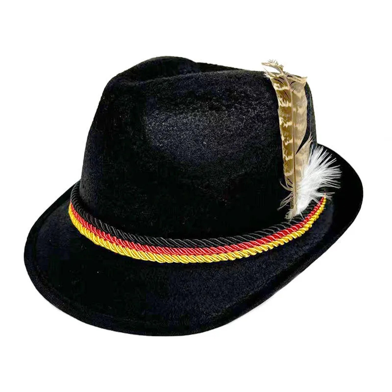 Vintage Jazz Felt Oktoberfest Hat 1