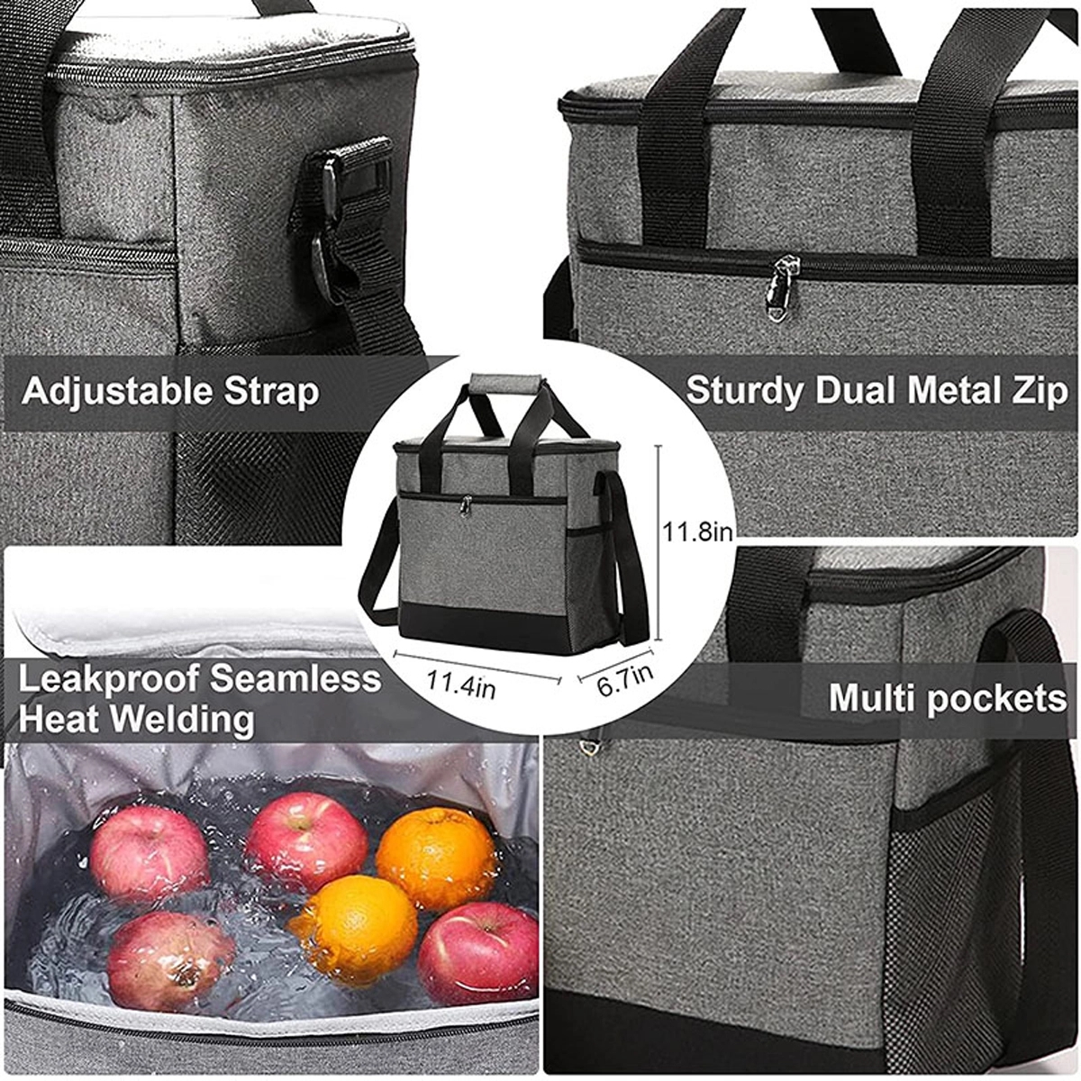 Insulated Cooler Lunch Bag 3