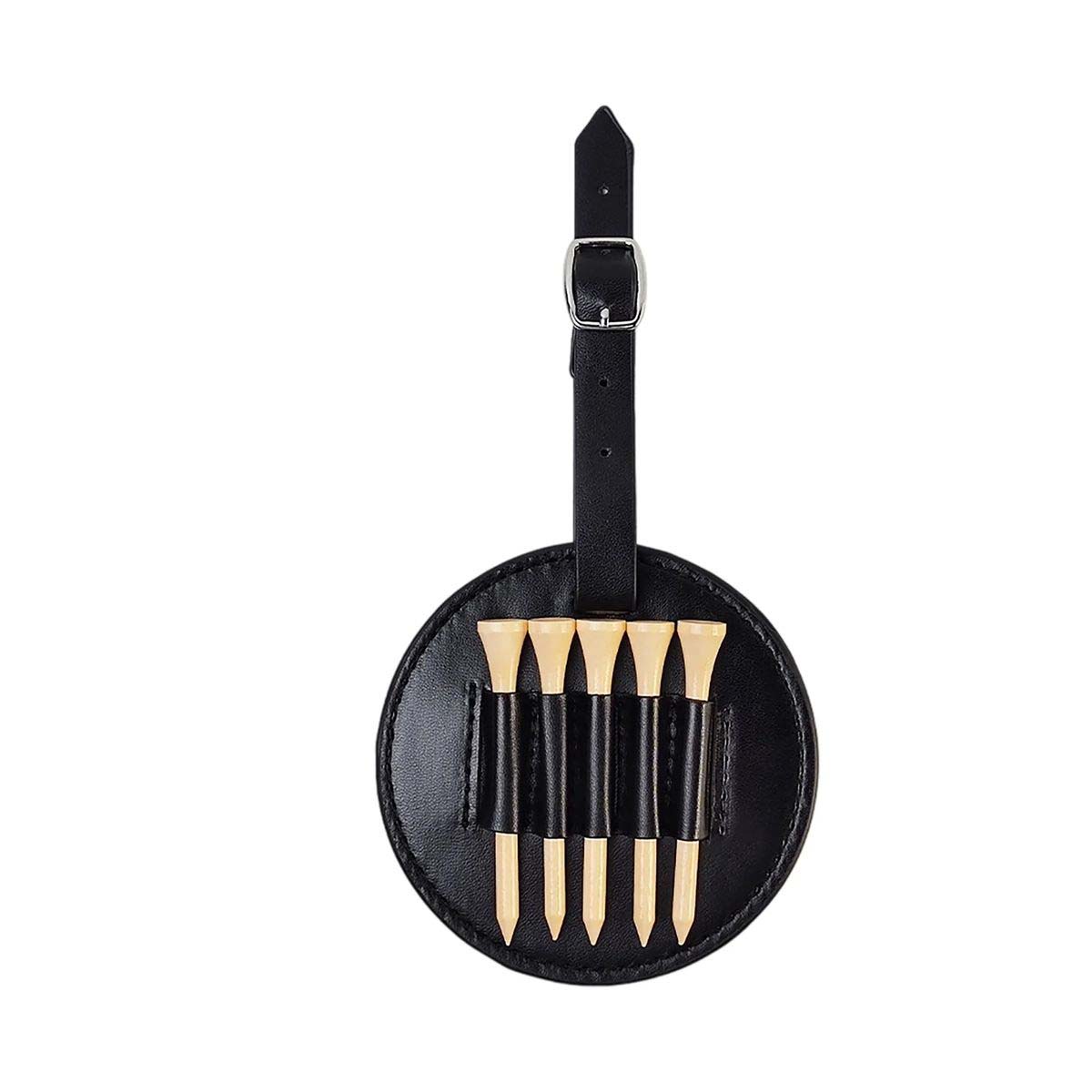 PU Leather Golf Tee Organizer for Easy Access 3