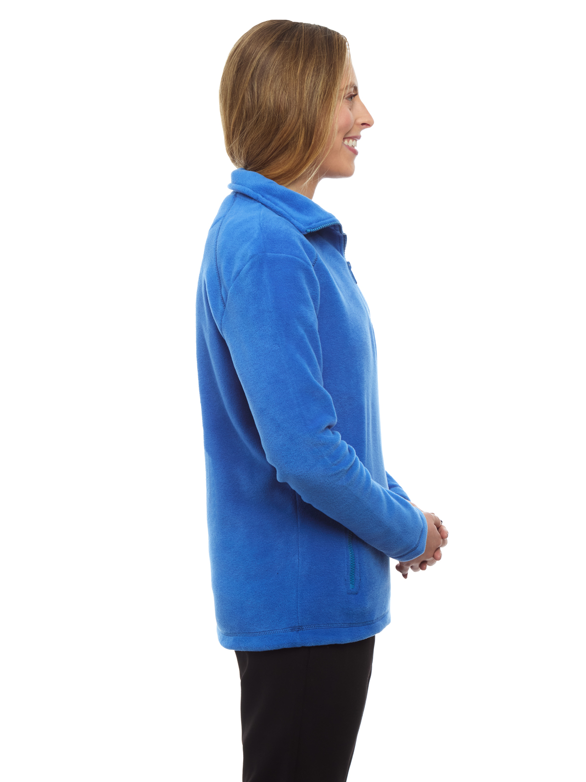 Blue Generation - Women's 2-Pocket Micro Fleece Full Zip Jacket 23
