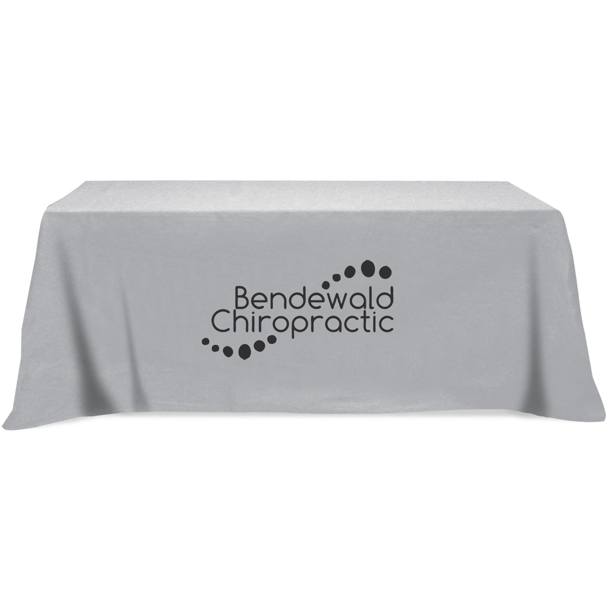 Flat 4-sided Table Cover - fits 8 foot standard table: Poly-Cotton 8