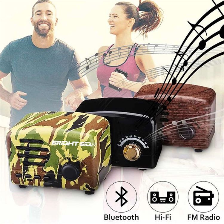 Mini Retro Wireless Bluetooth Speaker 3