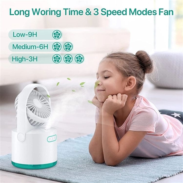 2-in-1 Desktop Misting and Cooling Fan 3