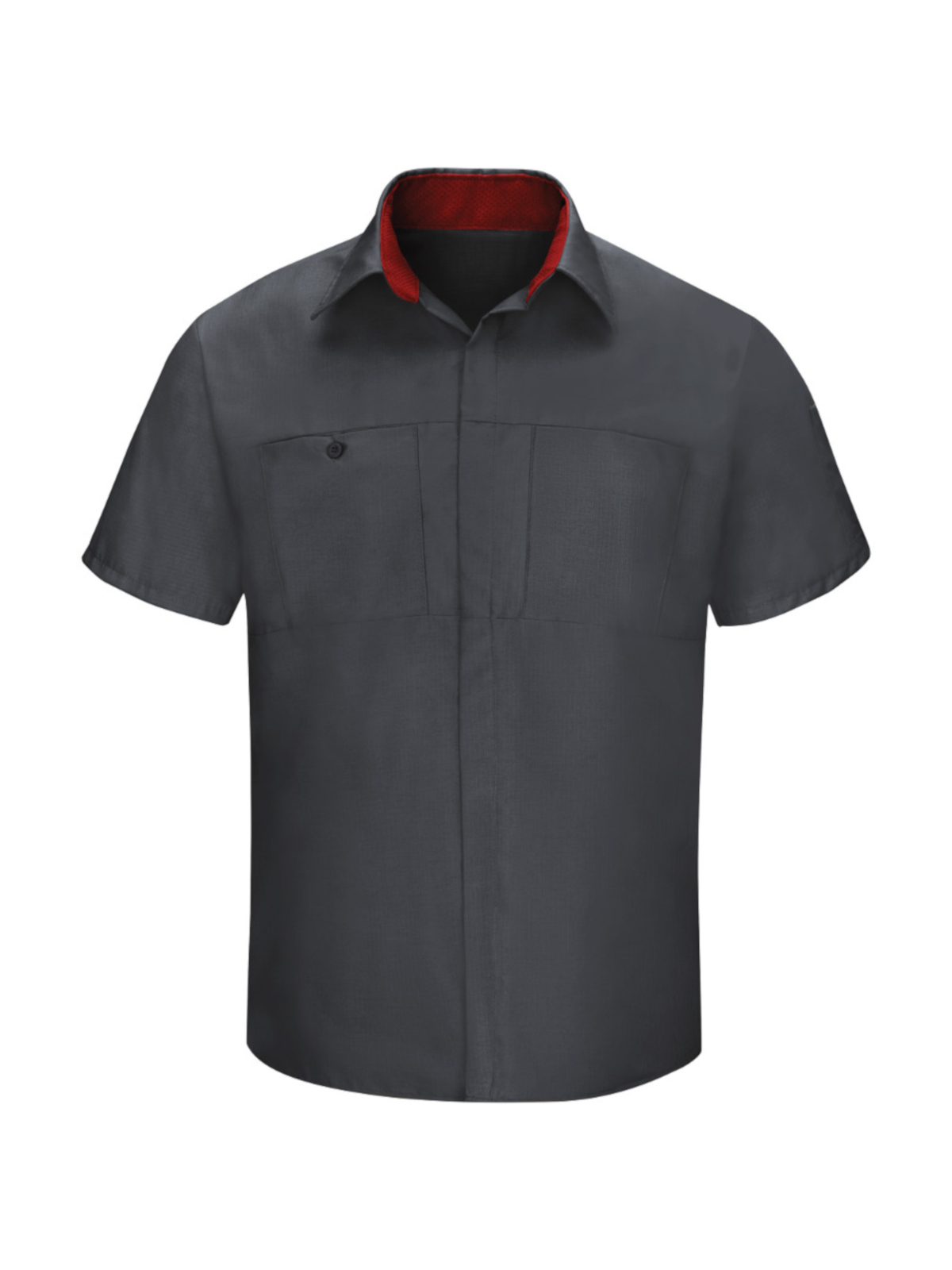 Red Kap Shirts -  Men's Short Sleeve Performance Plus Shop Shirt 3