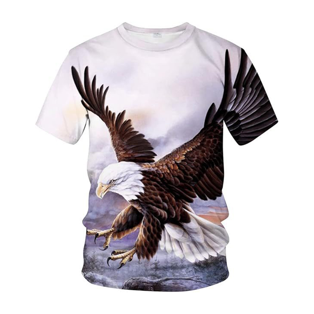 Custom Full Color Short Sleeve T-shirt 2