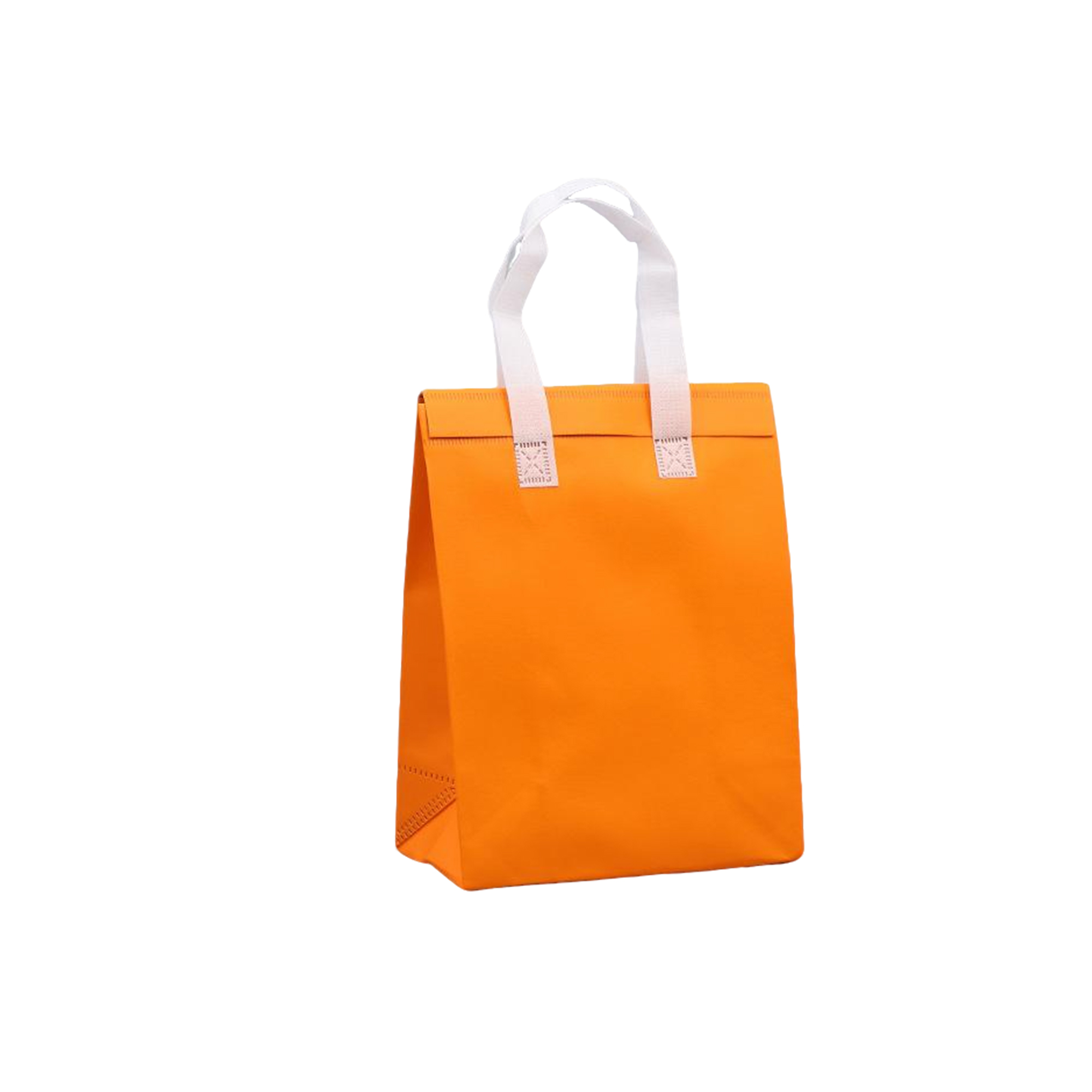 Insulated Non Woven Lunch Tote 9.4" x 5.9" x 10.2" With Zipper 5