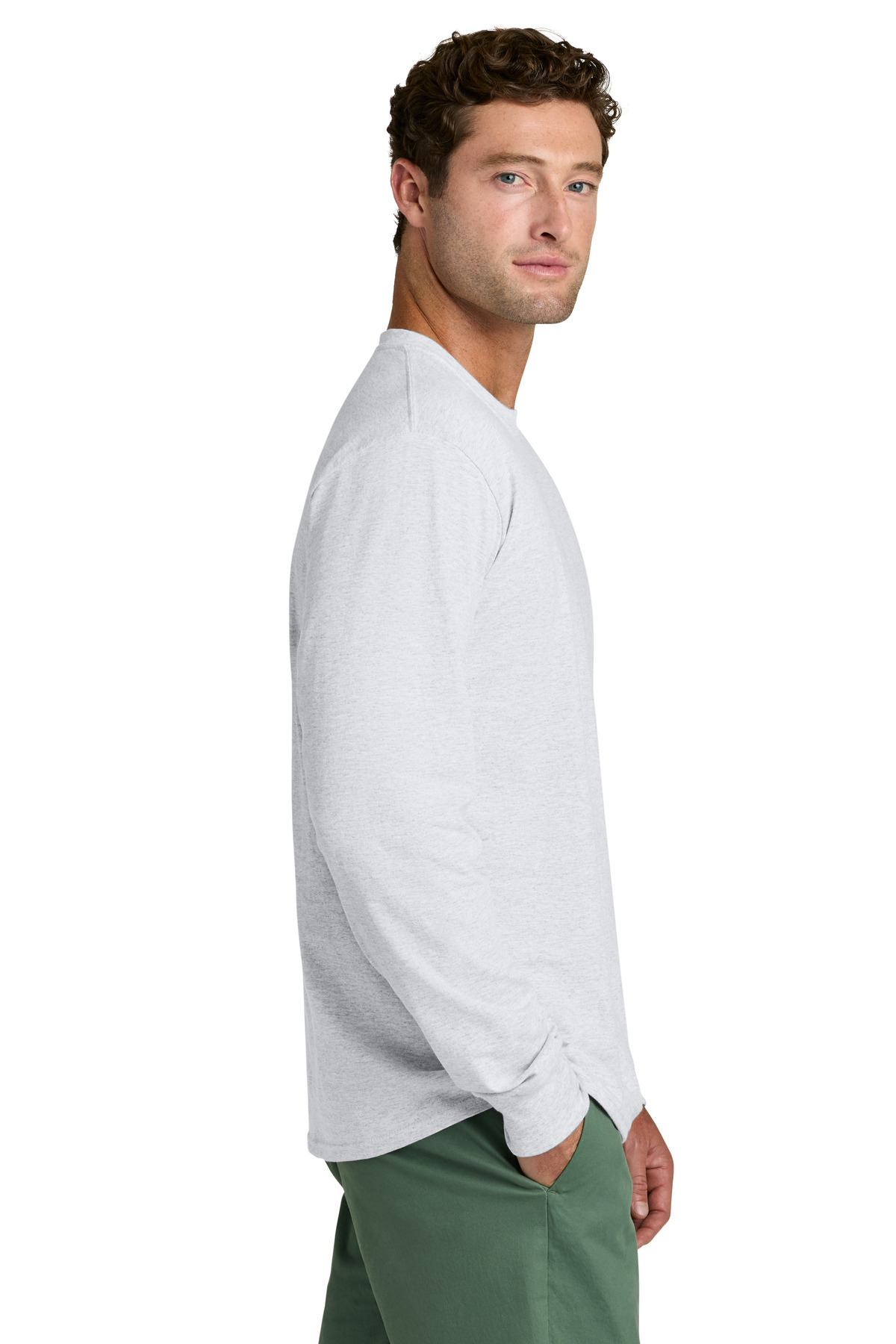 Port & Co Long Sleeve Core Cotton Tee. PC54LS 191
