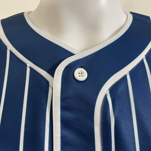 Men's & Kids' Sublimation Full-Button Baseball Jersey - 200G 8