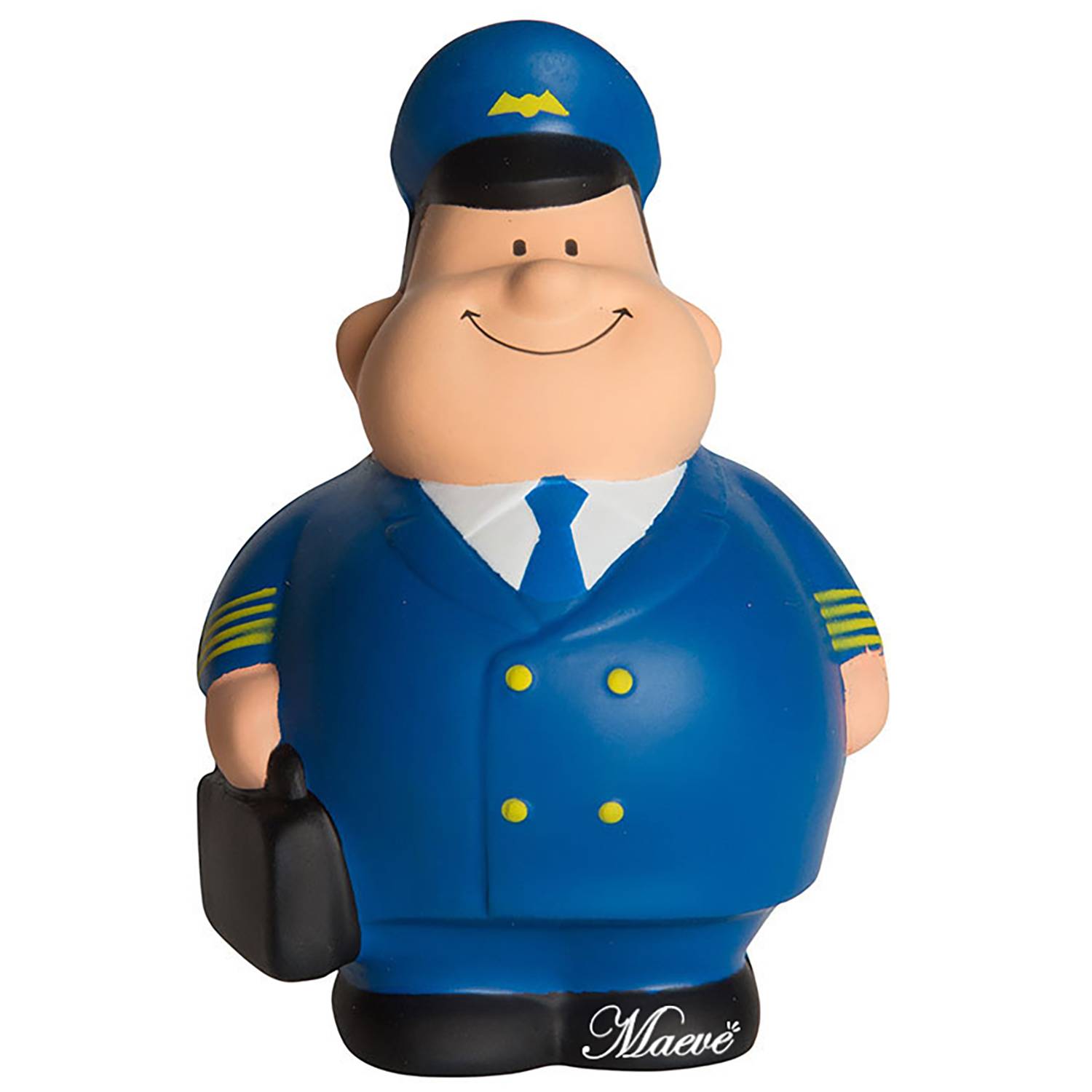 Modern Airline Pilot Bert Stress Reliever Toy 1