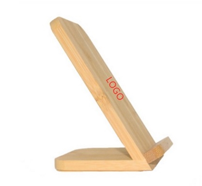 Bamboo wood wireless charger 3