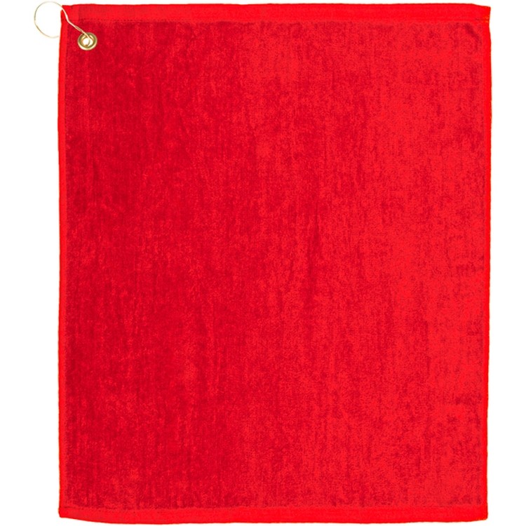 Premium Mid-Weight Velour Golf Towel 15 x 18 8