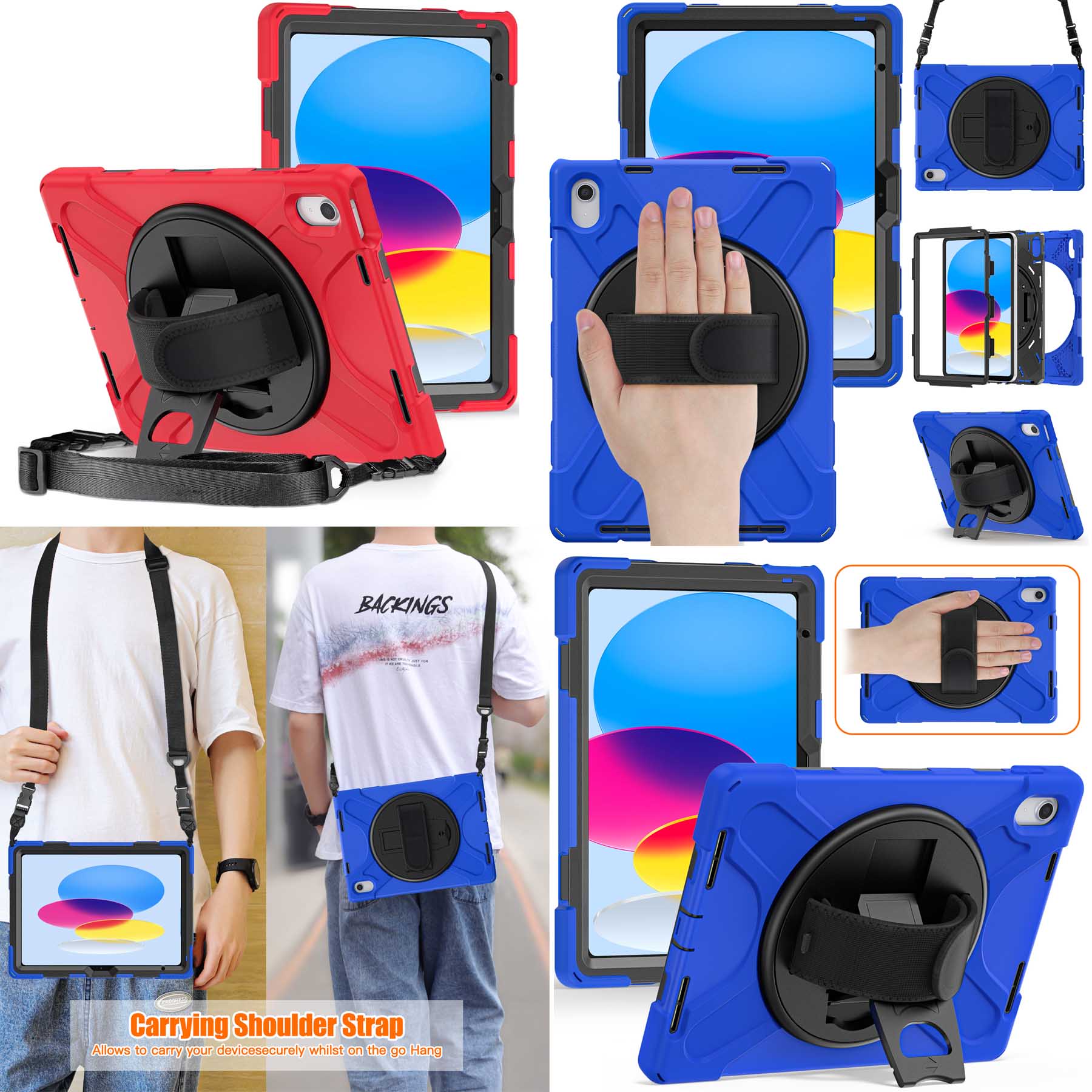 iBank ® Shockproof Case for iPad 11" (A16) 11th/10th 10.9" (2025/2022) 1