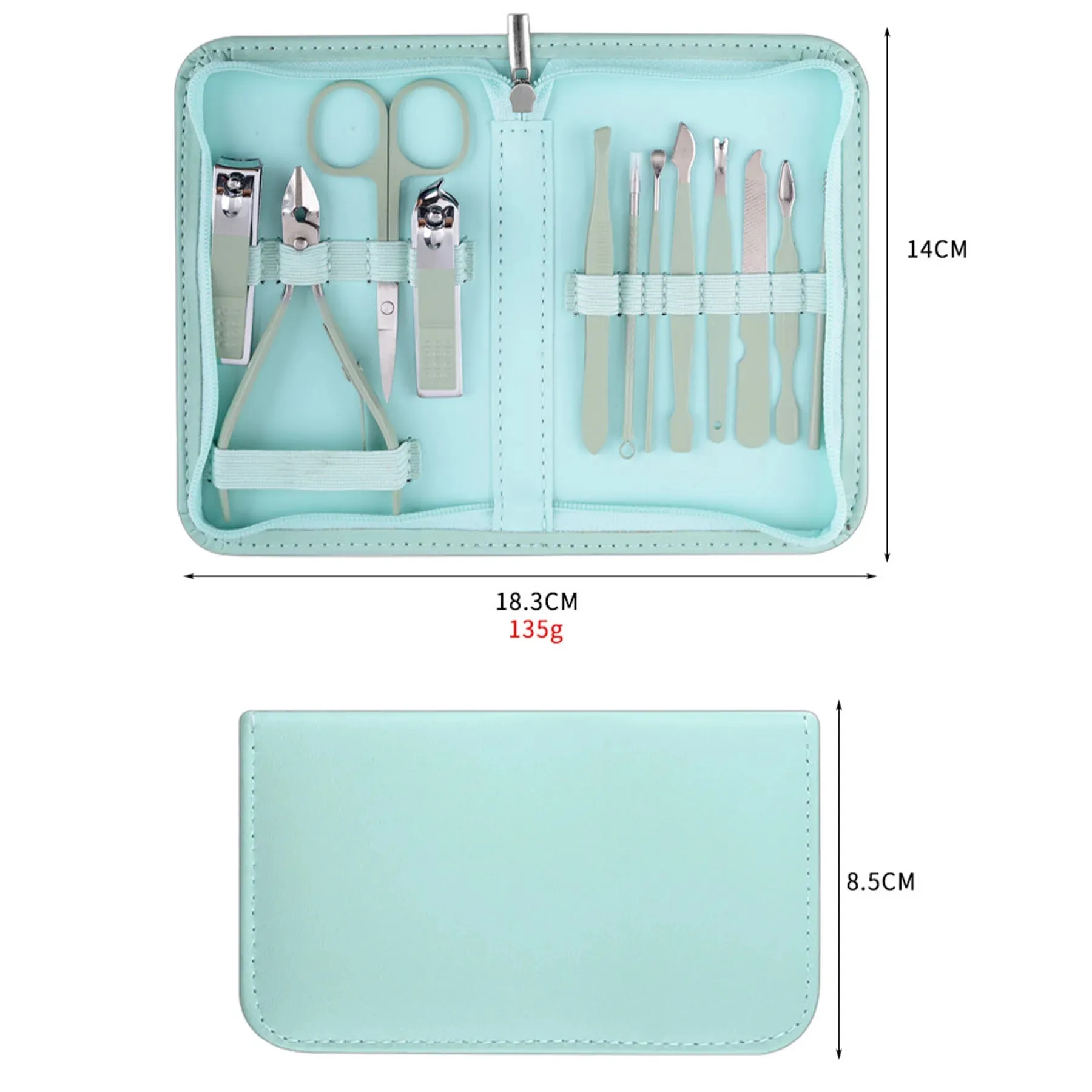 Nail Clippers Tool 12Pcs Set 2