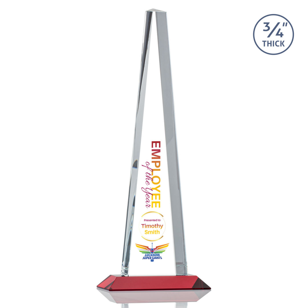 Majestic Tower VividPrint™ Award - Red 15